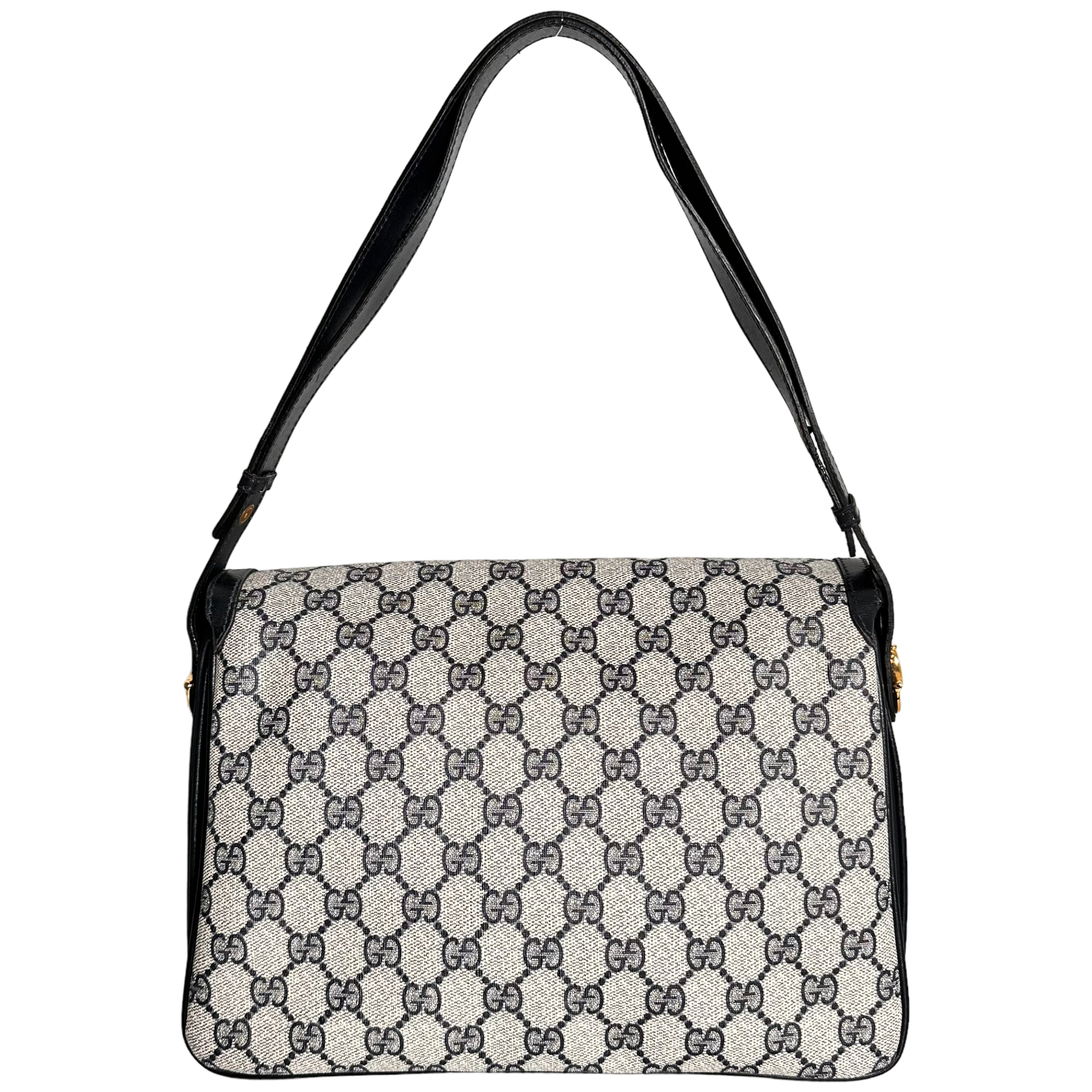 Navy GG Web Crossbody
