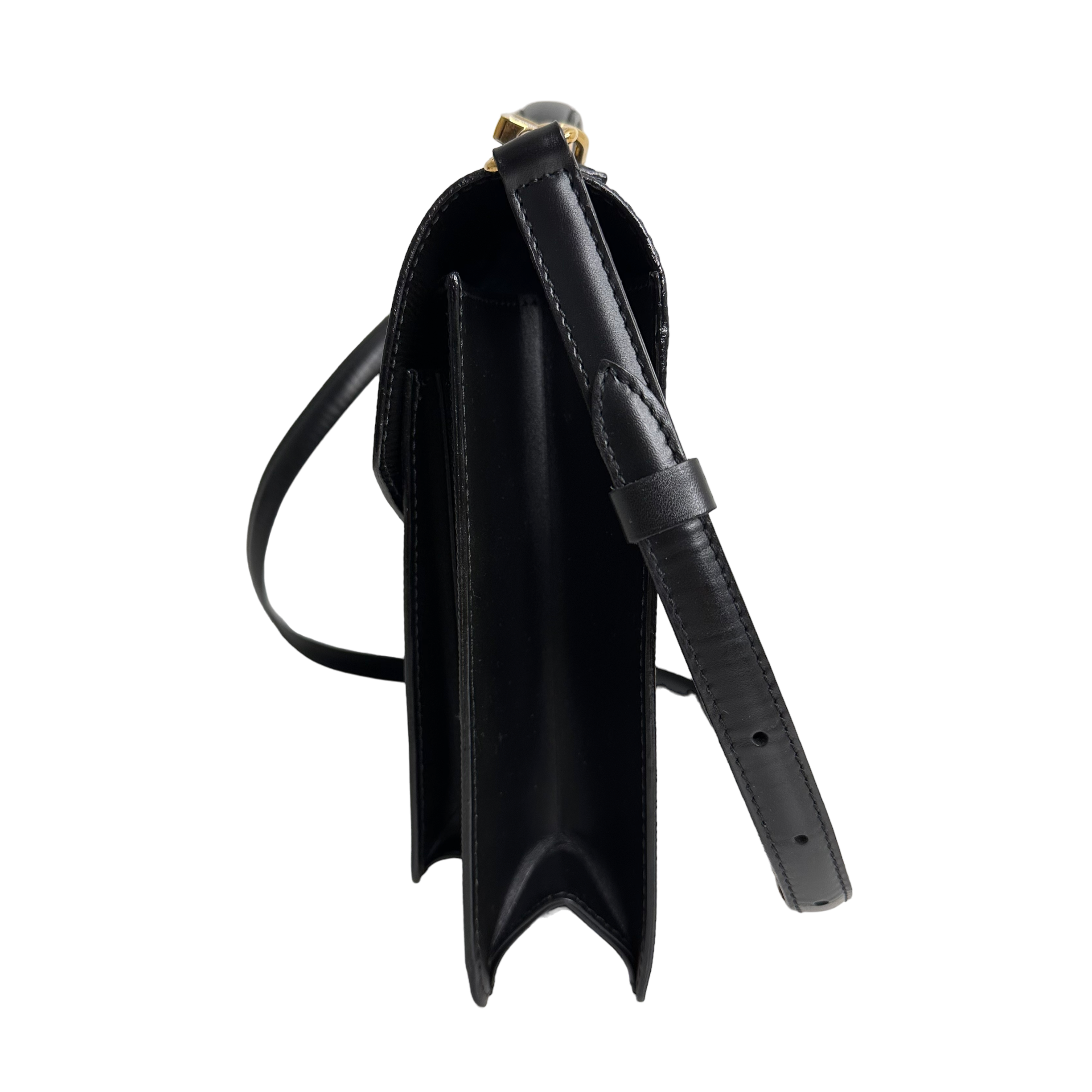 Black Epi Monceau Bag