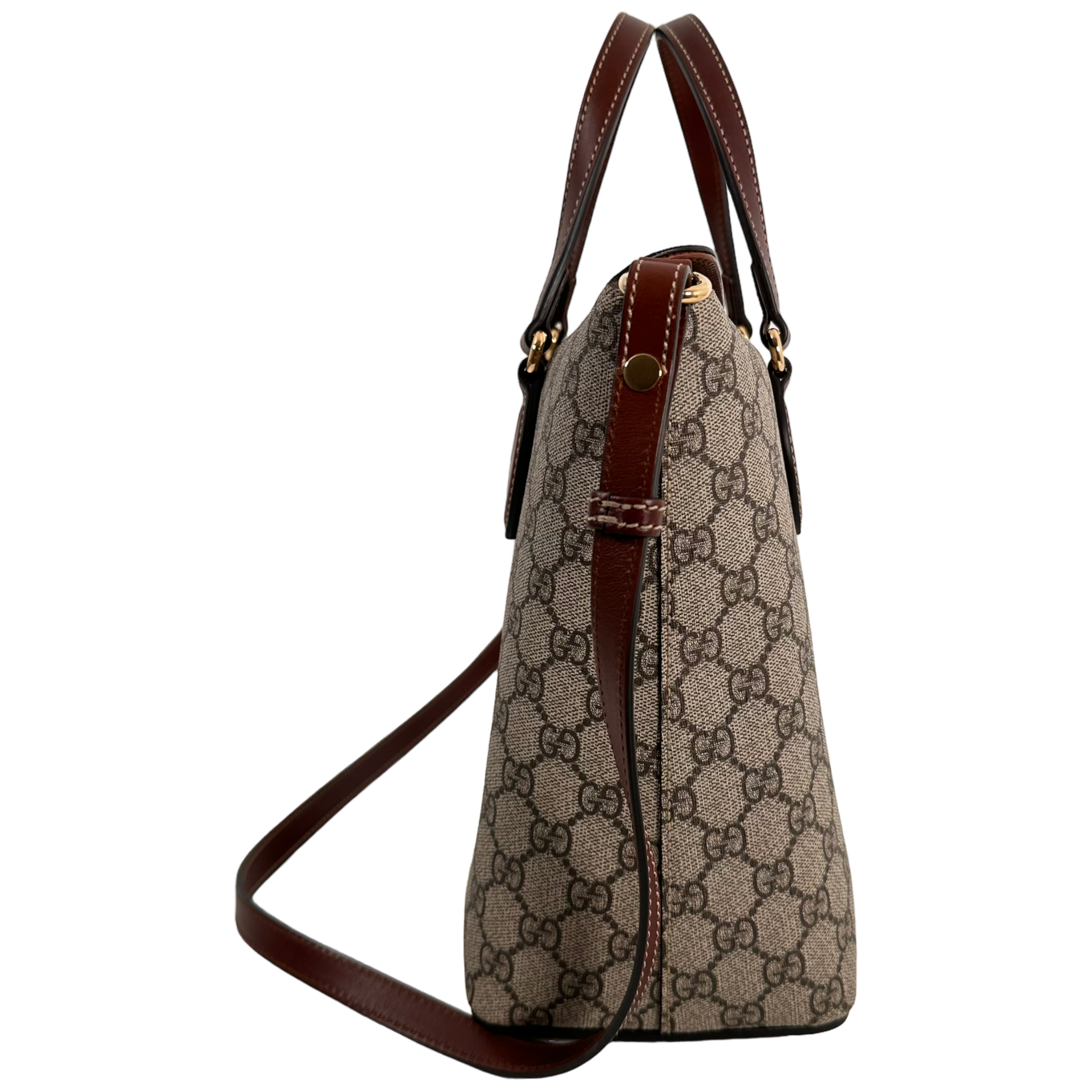 GG Supreme Linea A Foldover Tote