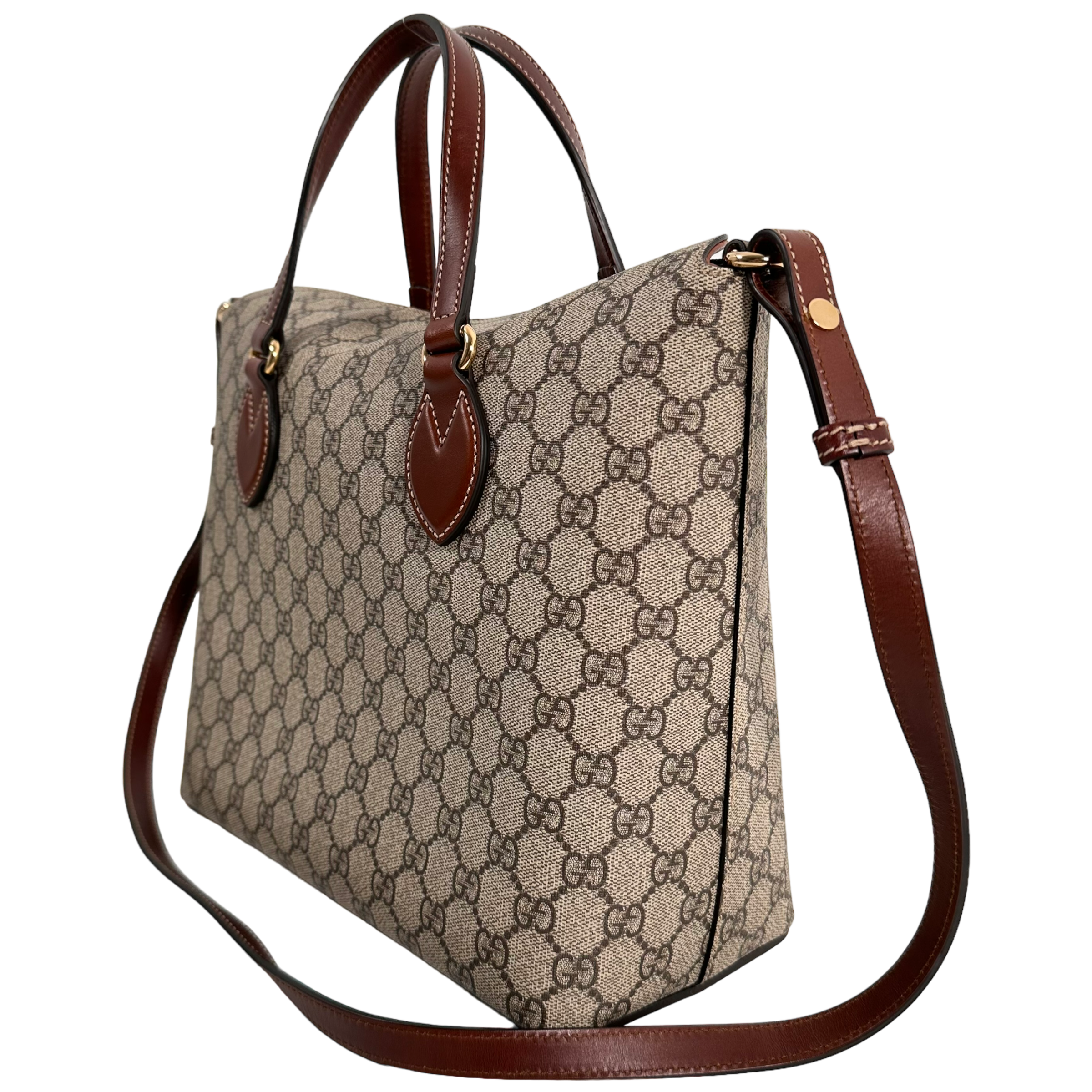 GG Supreme Linea A Foldover Tote