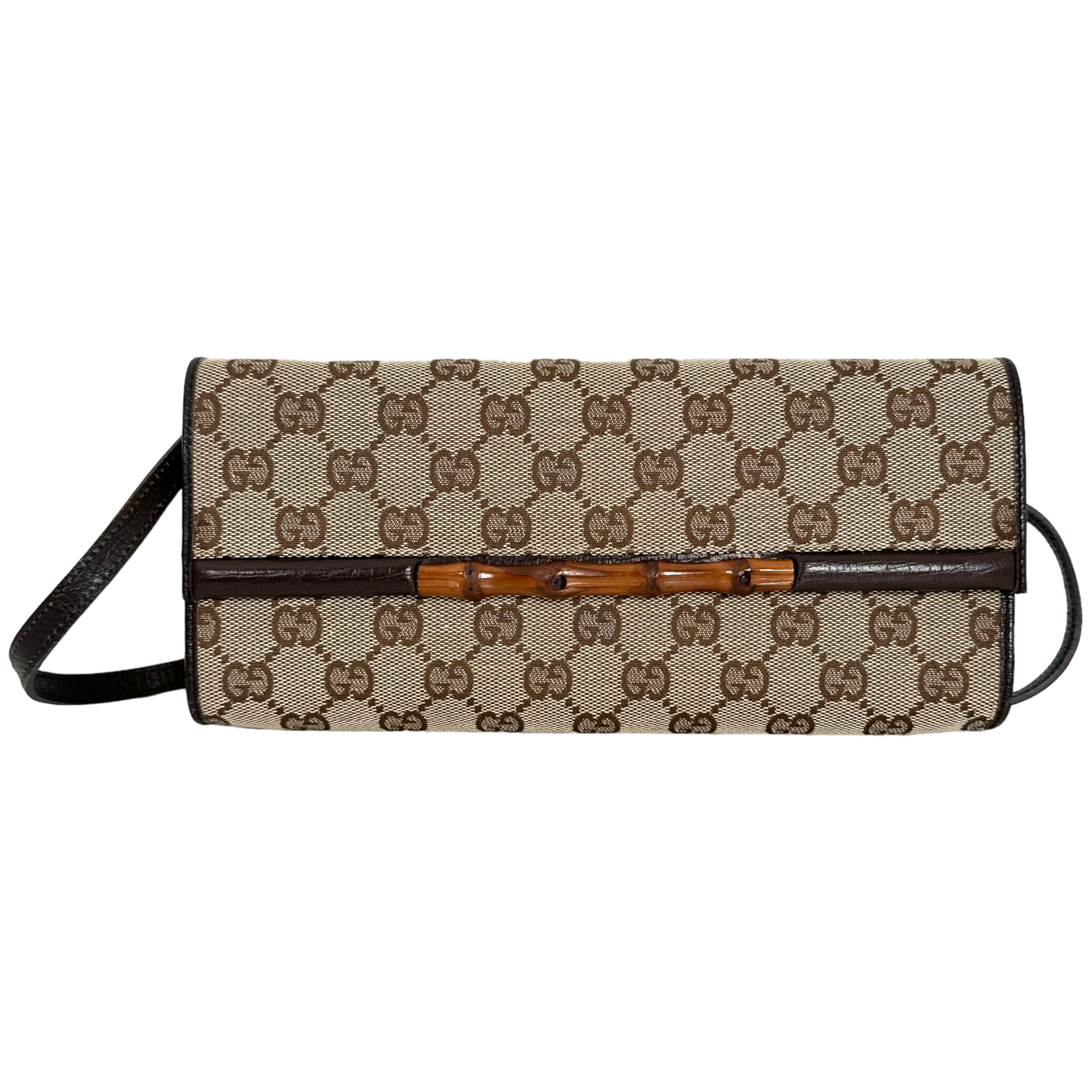 GG Canvas Bamboo Bar Crossbody