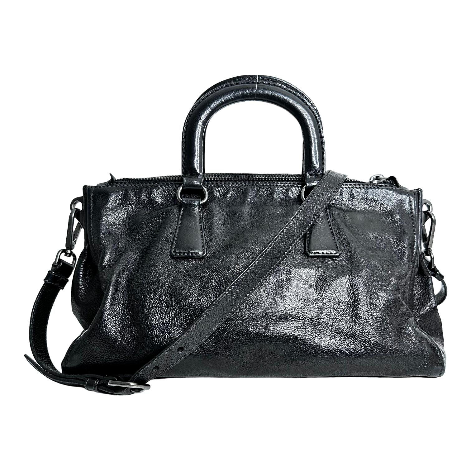 Black Glace Calfskin Handbag
