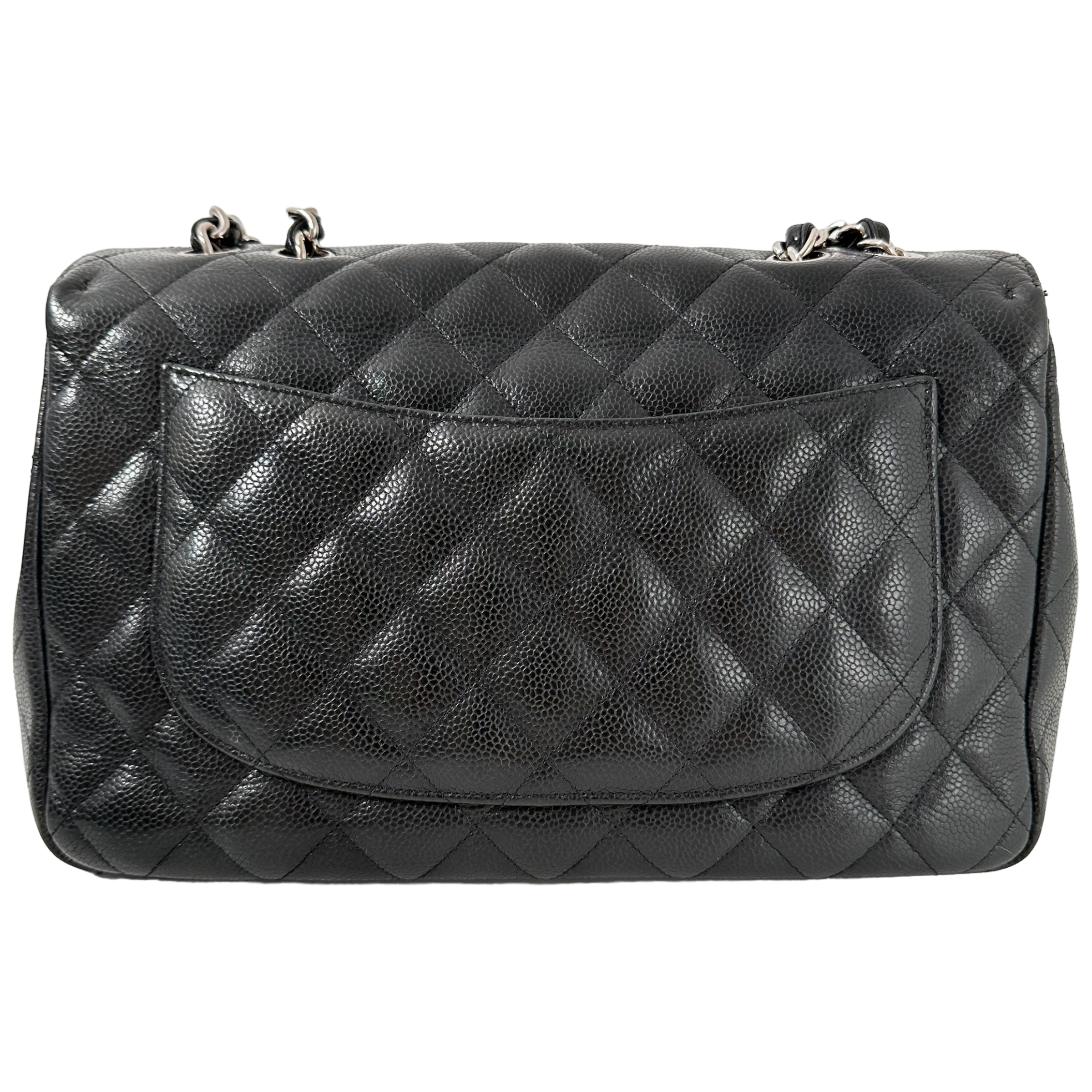 Black Caviar Jumbo Single Flap
