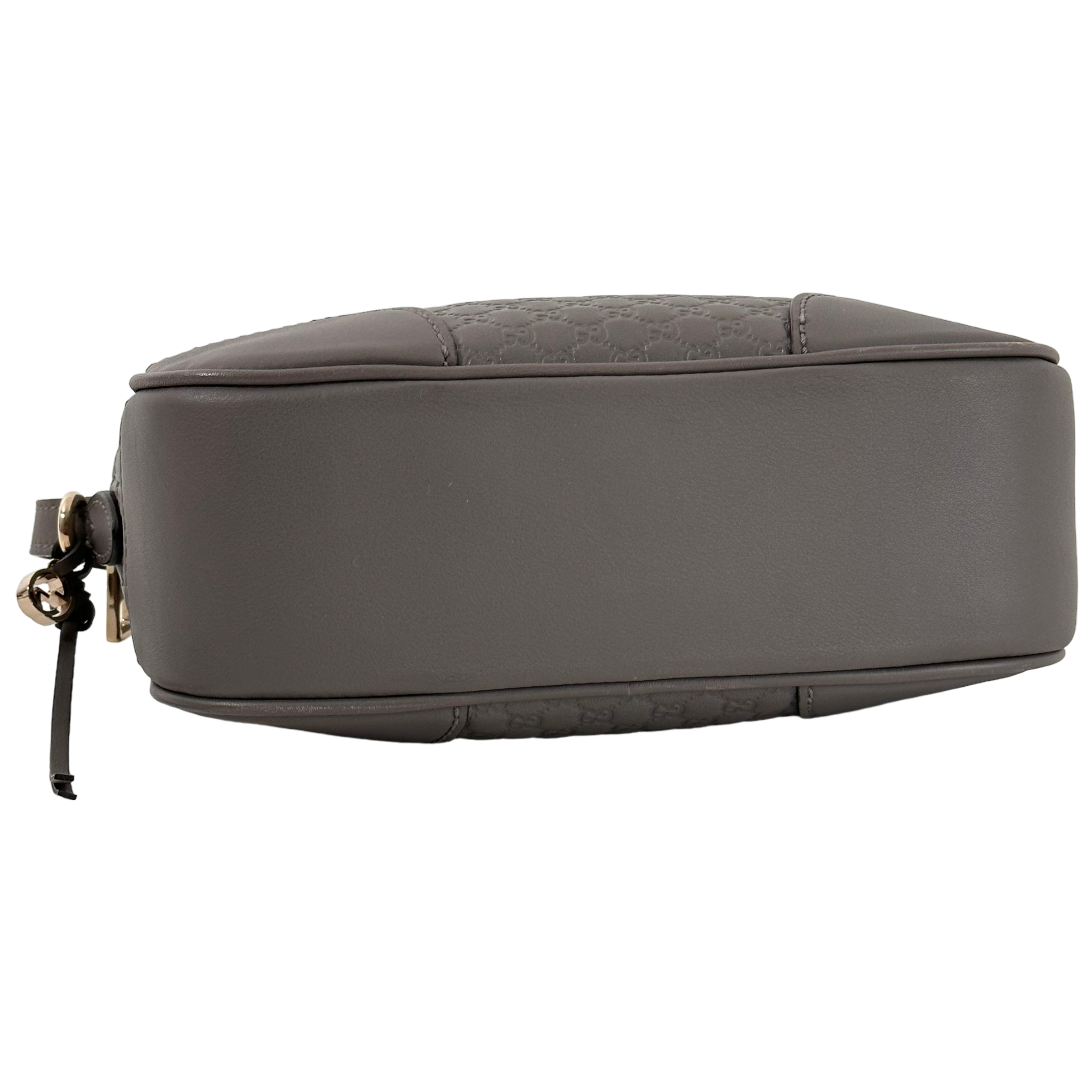 Grey Microguccisimma Mini Bree Crossbody