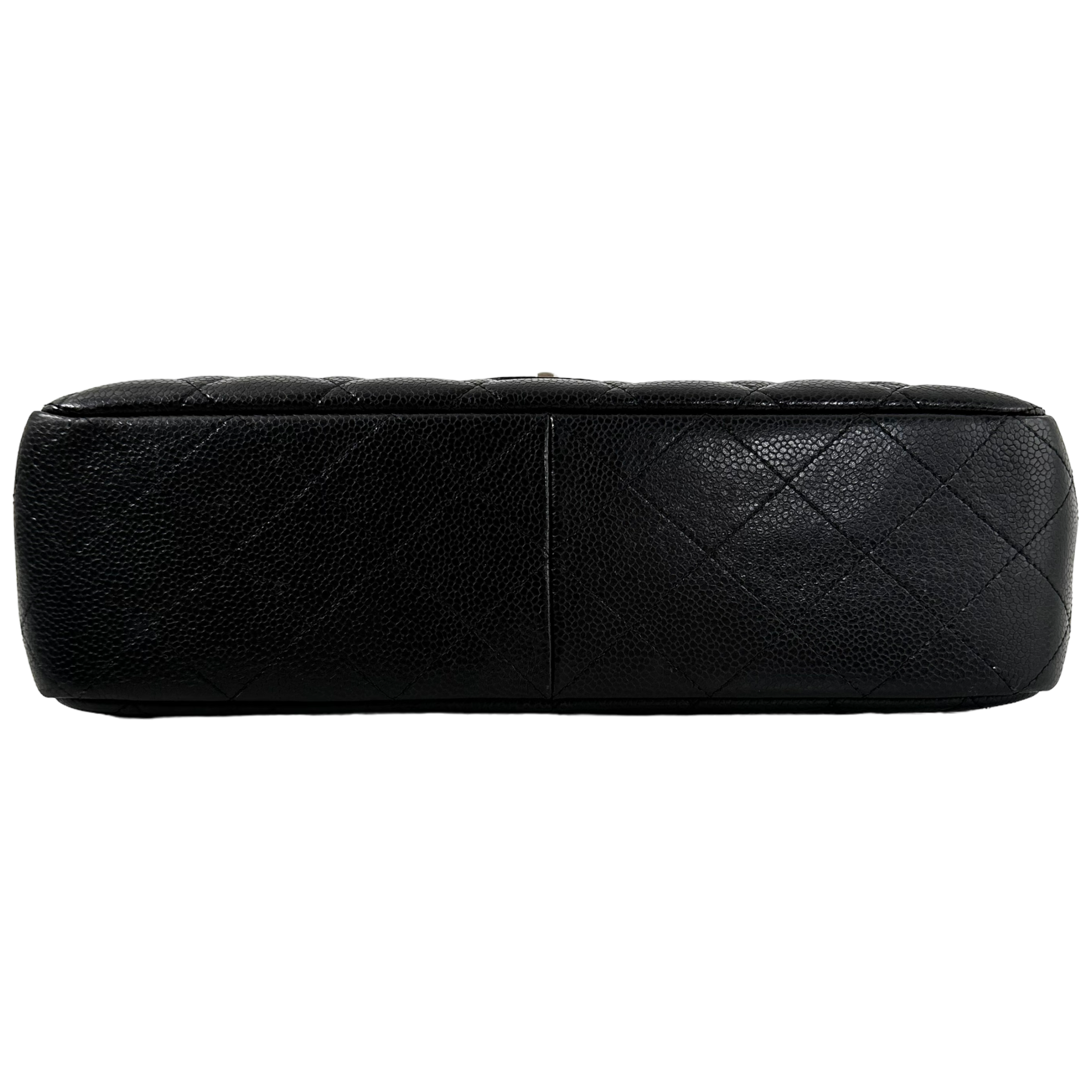 Black Caviar Jumbo Single Flap
