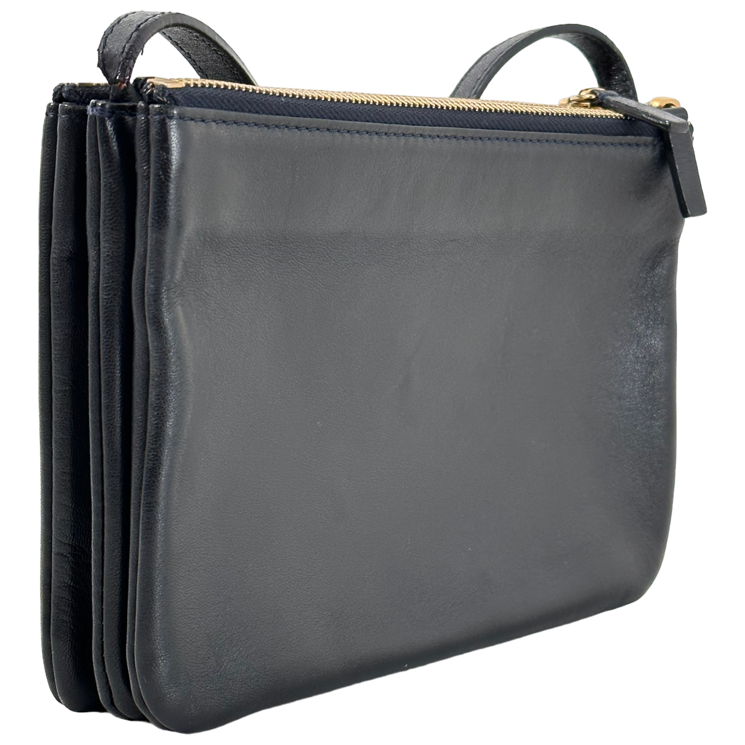 Small Trio Bag - Midnight Blue