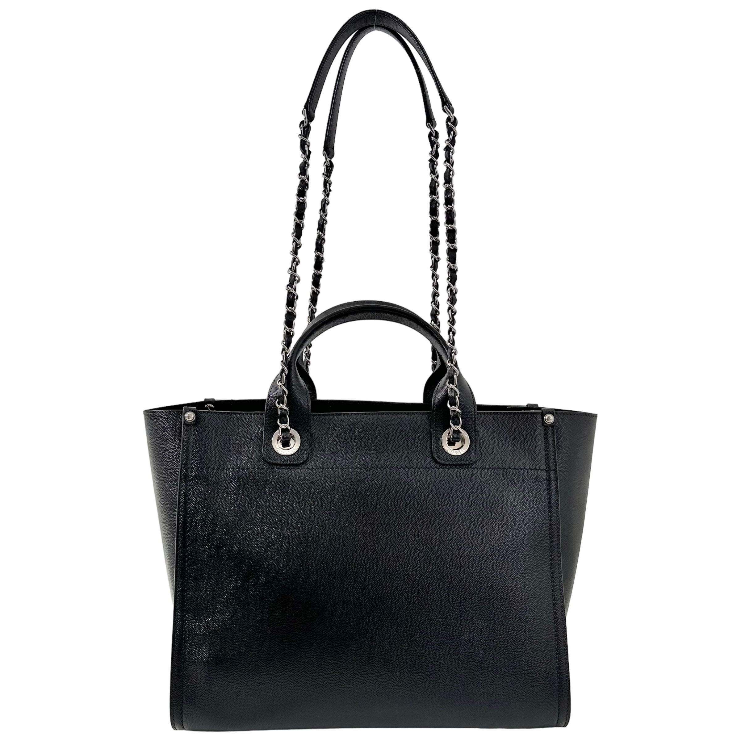 Medium Studded Deauville Shopping Bag