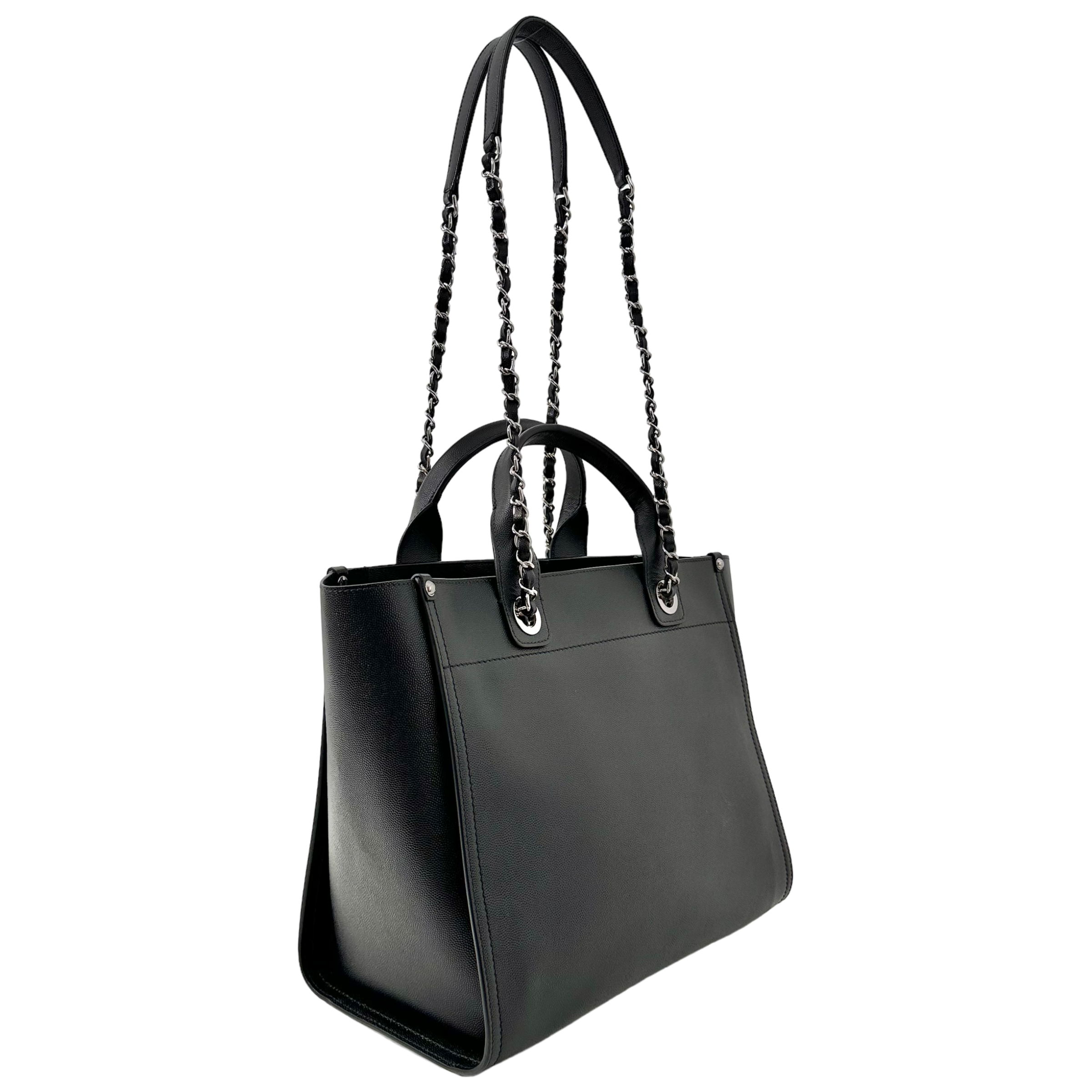 Medium Studded Deauville Shopping Bag