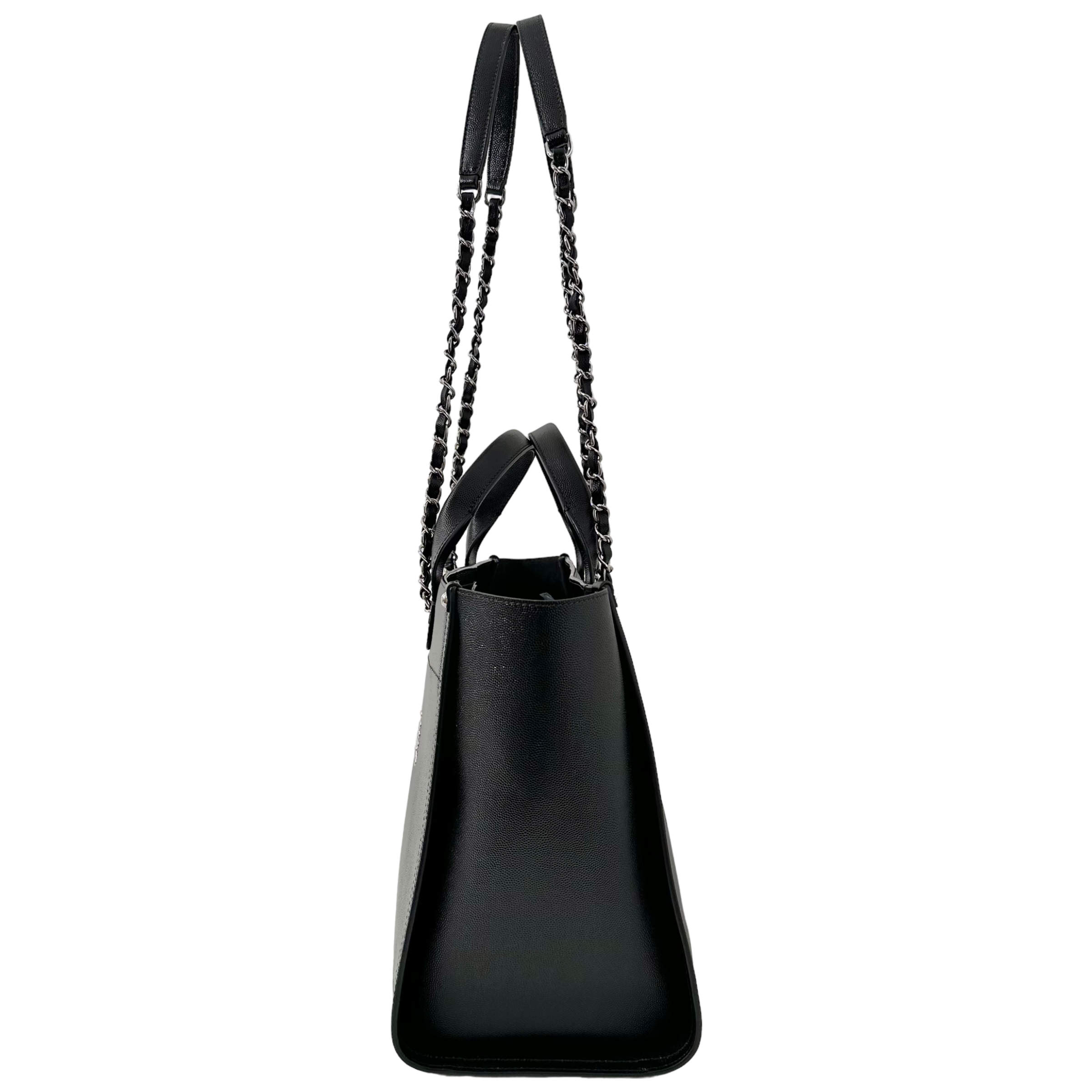 Medium Studded Deauville Shopping Bag