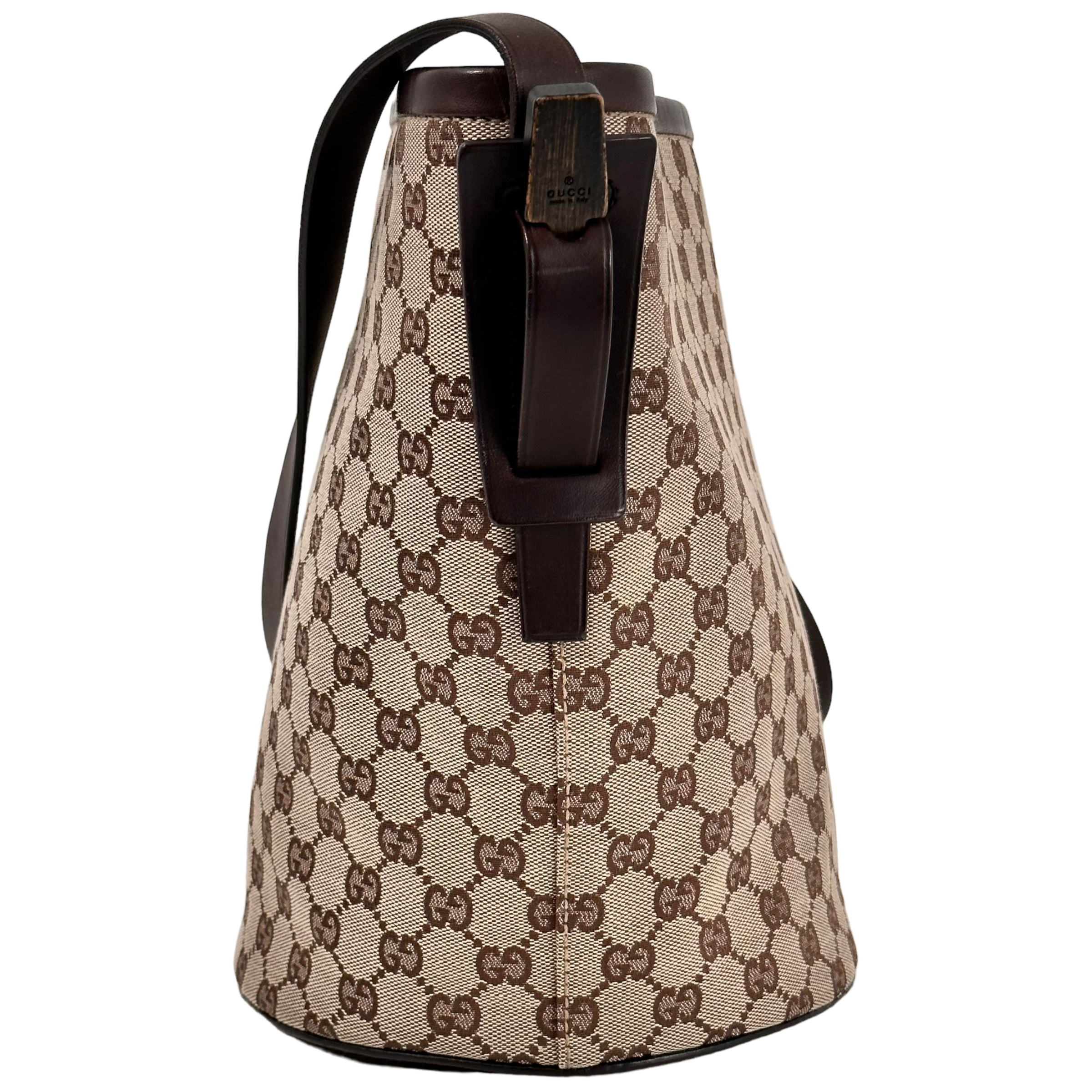 GG Canvas Bucket Bag