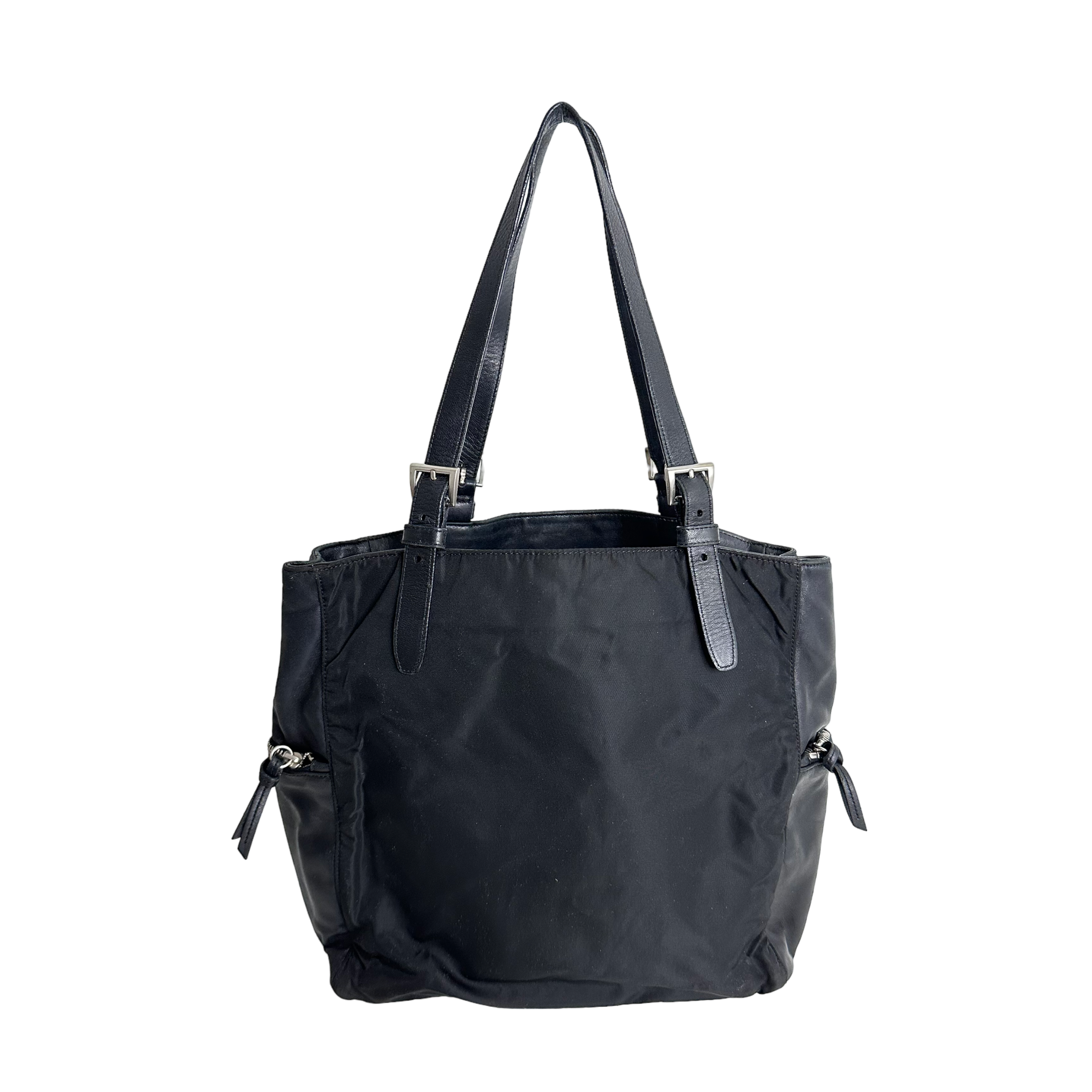 Black Nylon Tote
