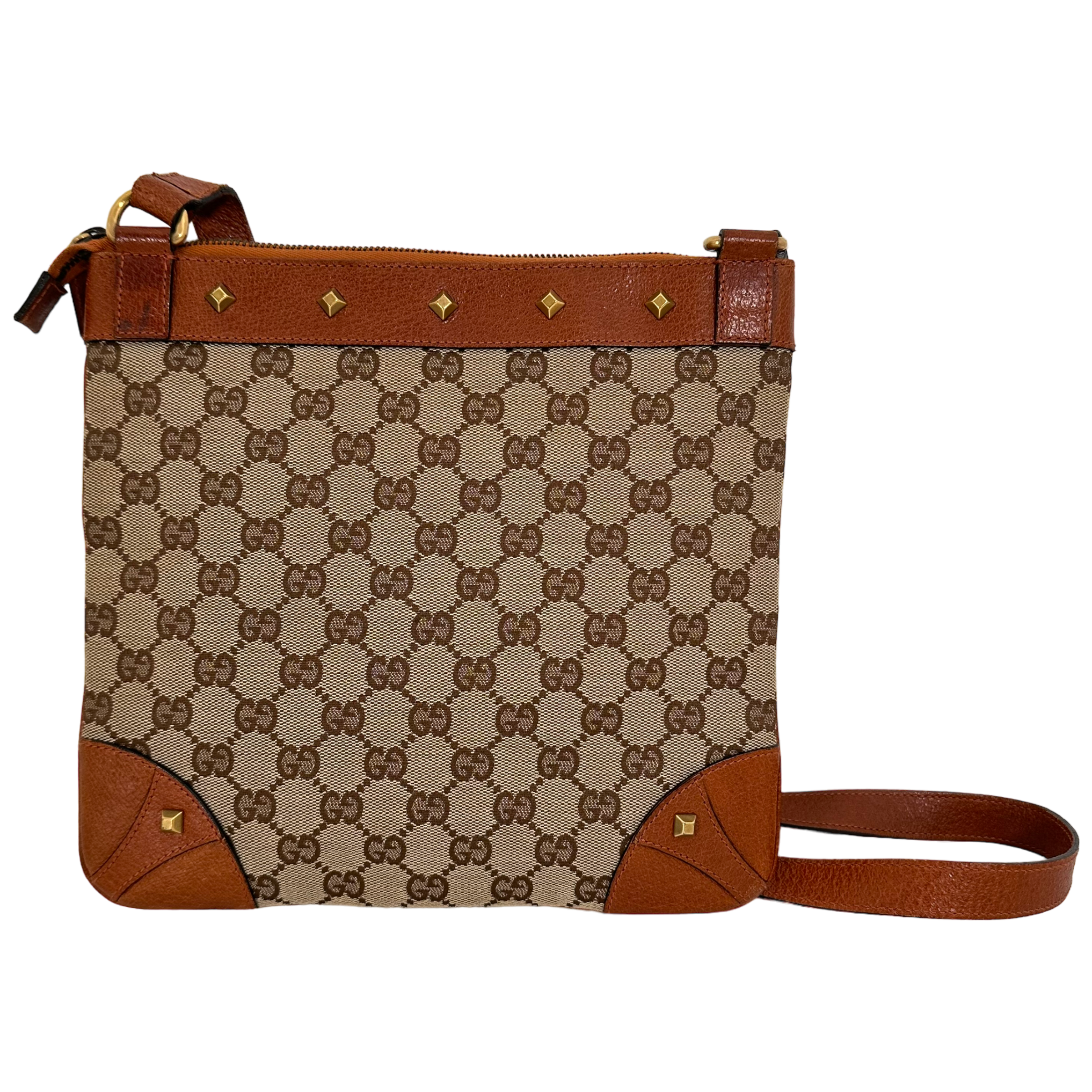 Vintage Studded Crossbody