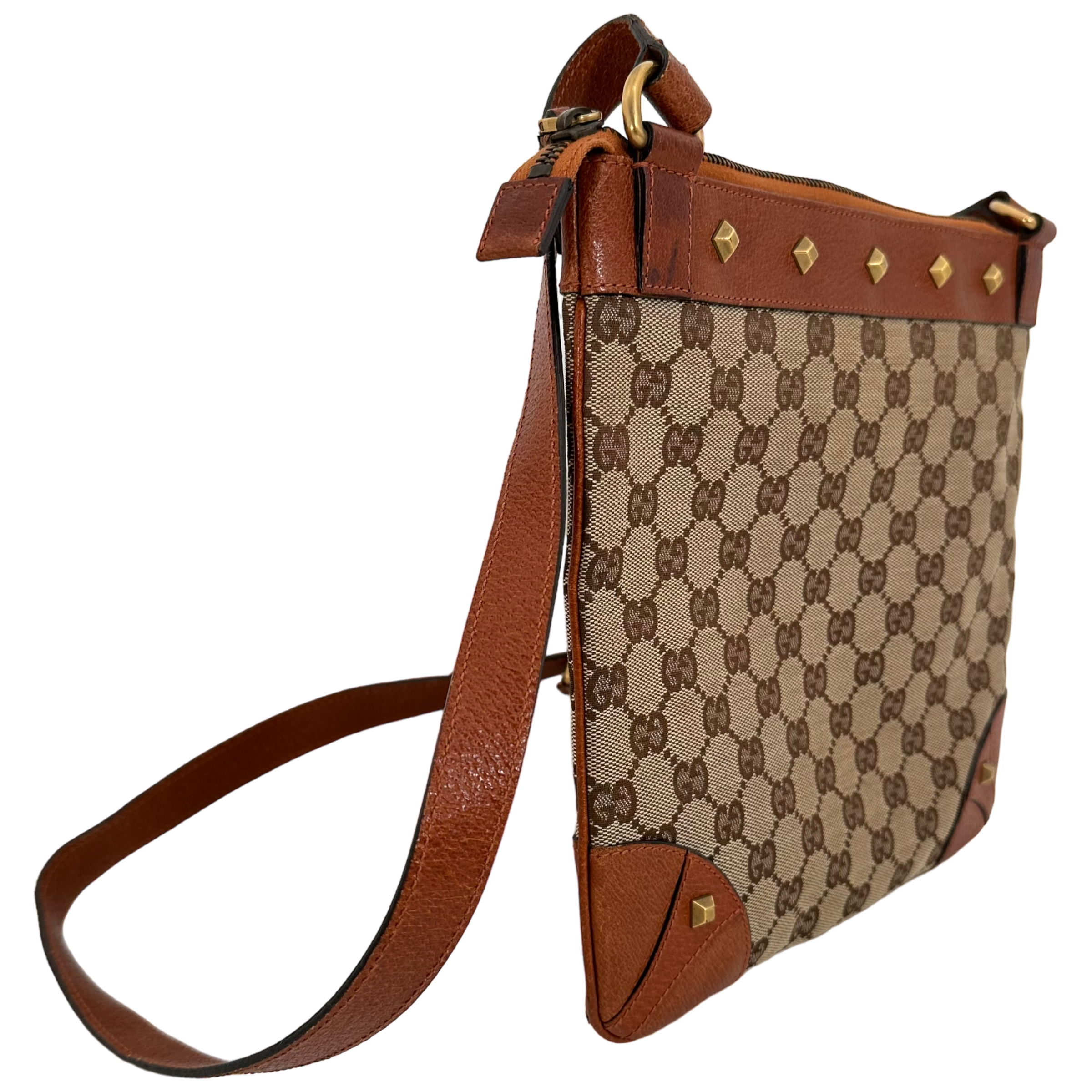 Vintage Studded Crossbody