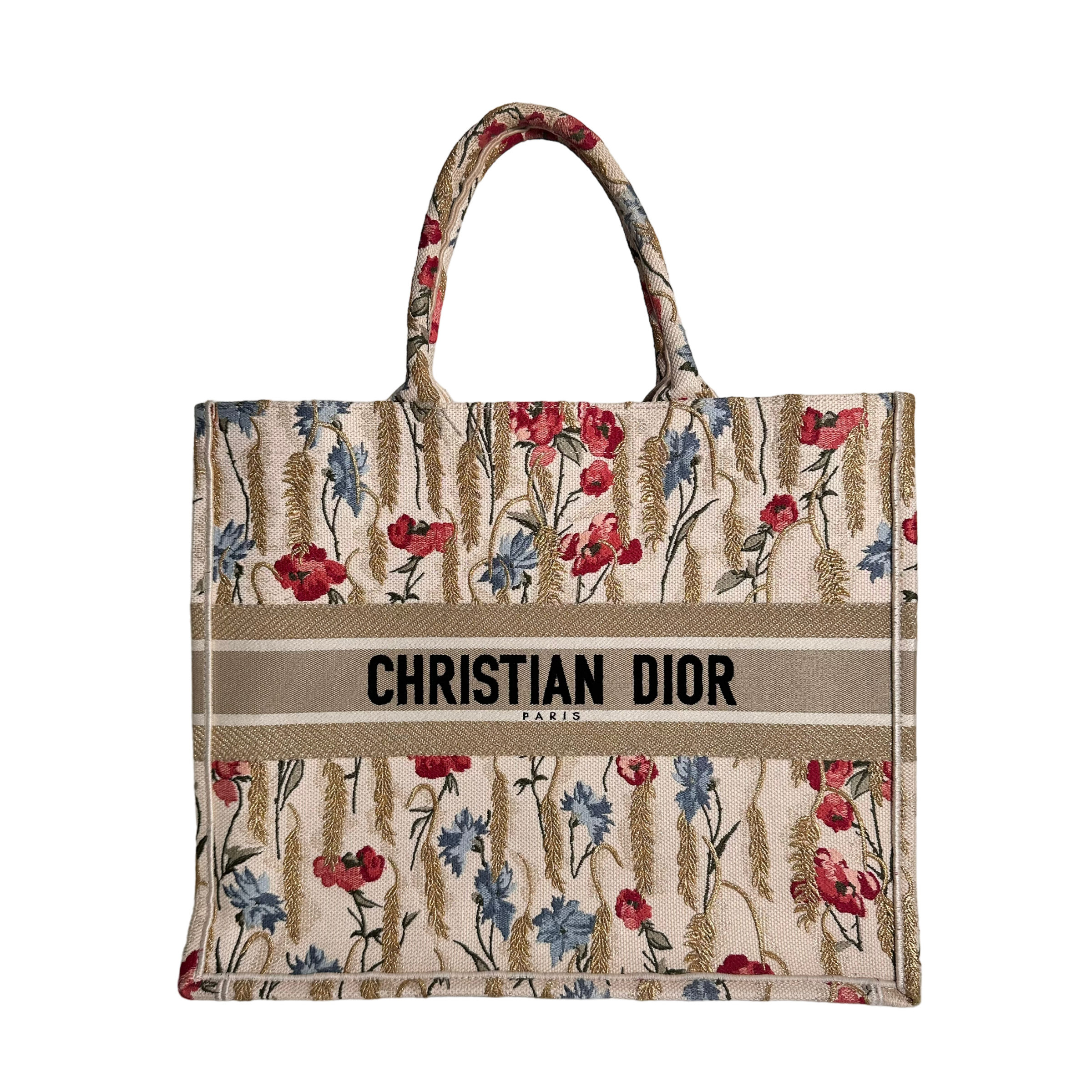 Medium Book Tote - Hibiscus Lunar New Year Edition