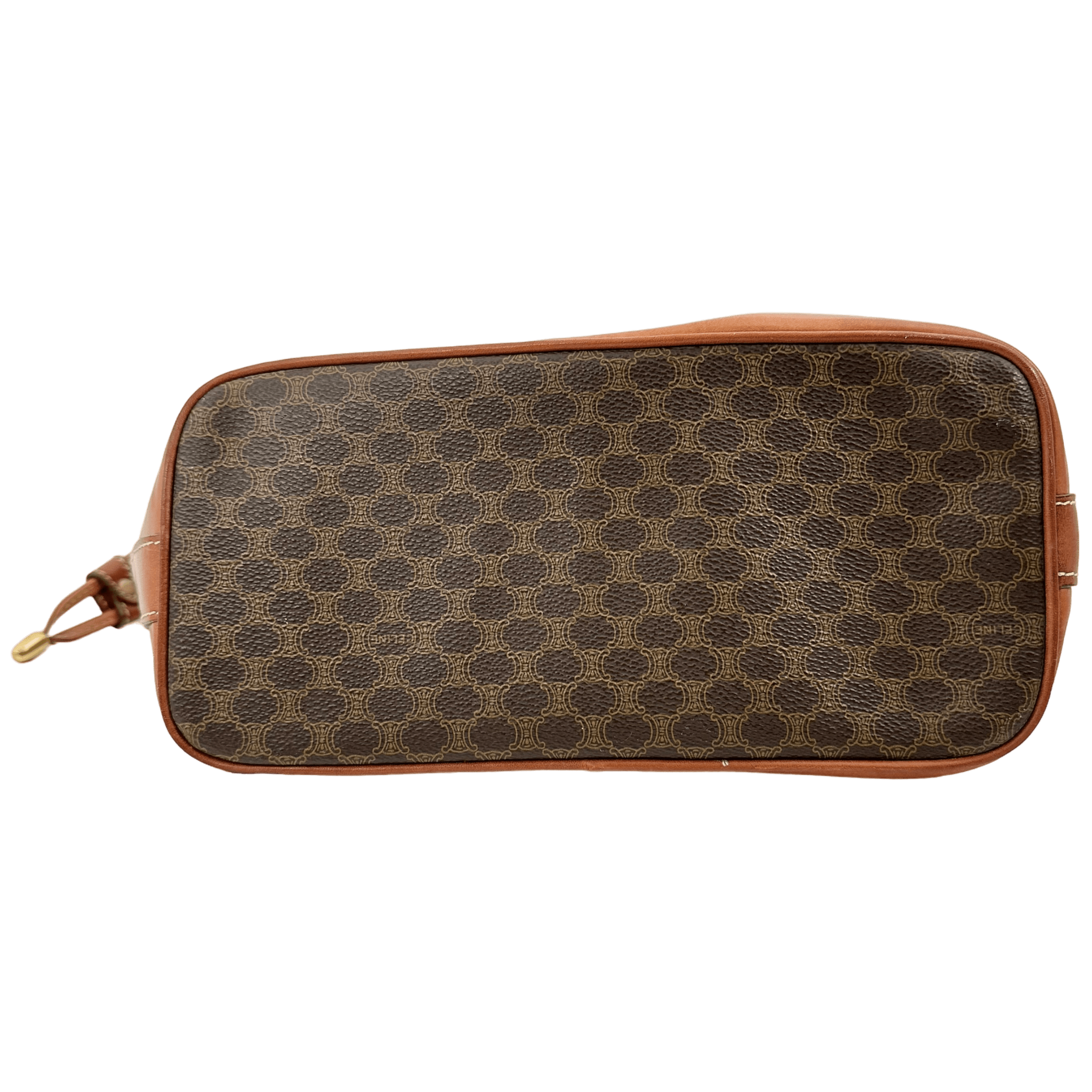 Vintage Macadam Bucket Bag w/Pouch