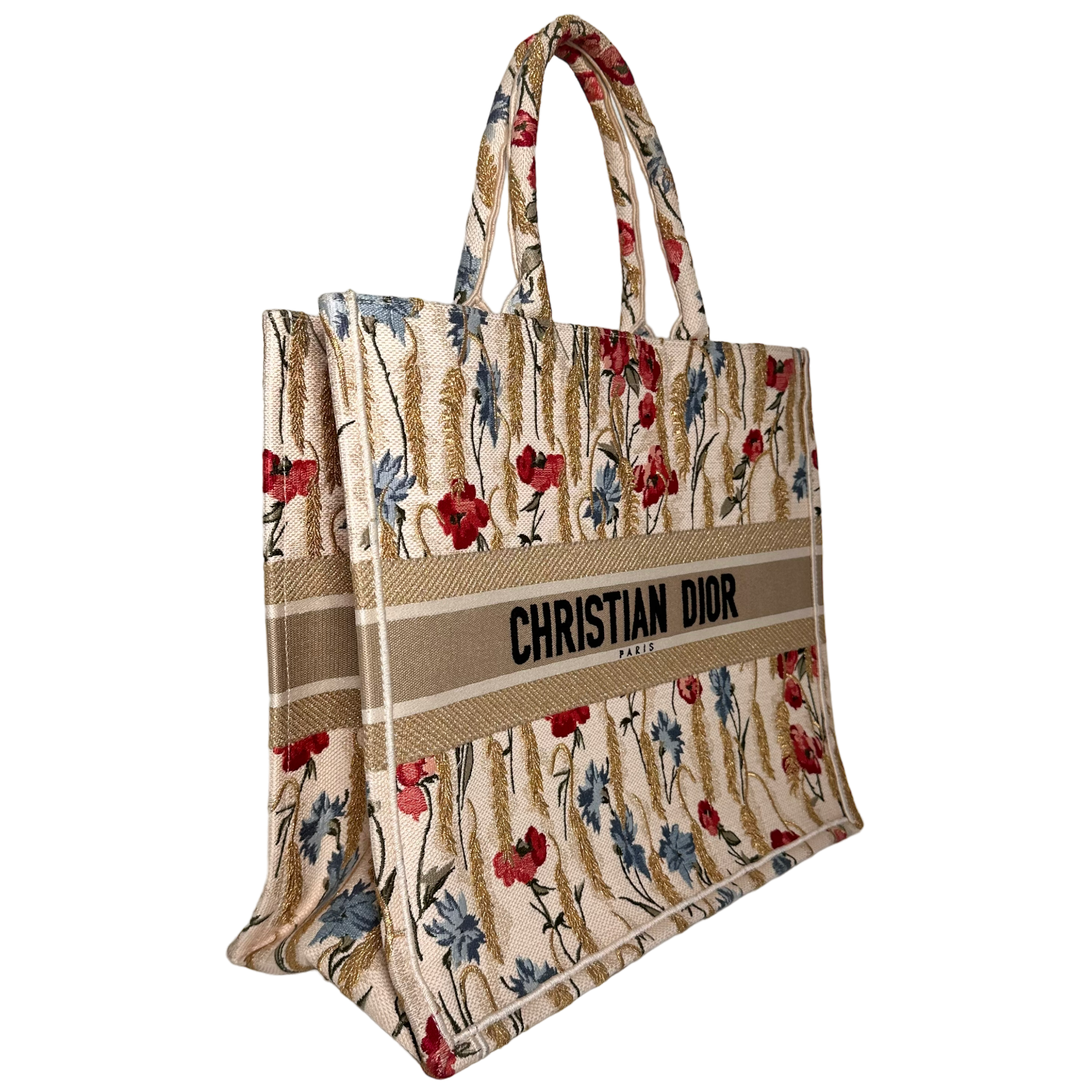 Medium Book Tote - Hibiscus Lunar New Year Edition