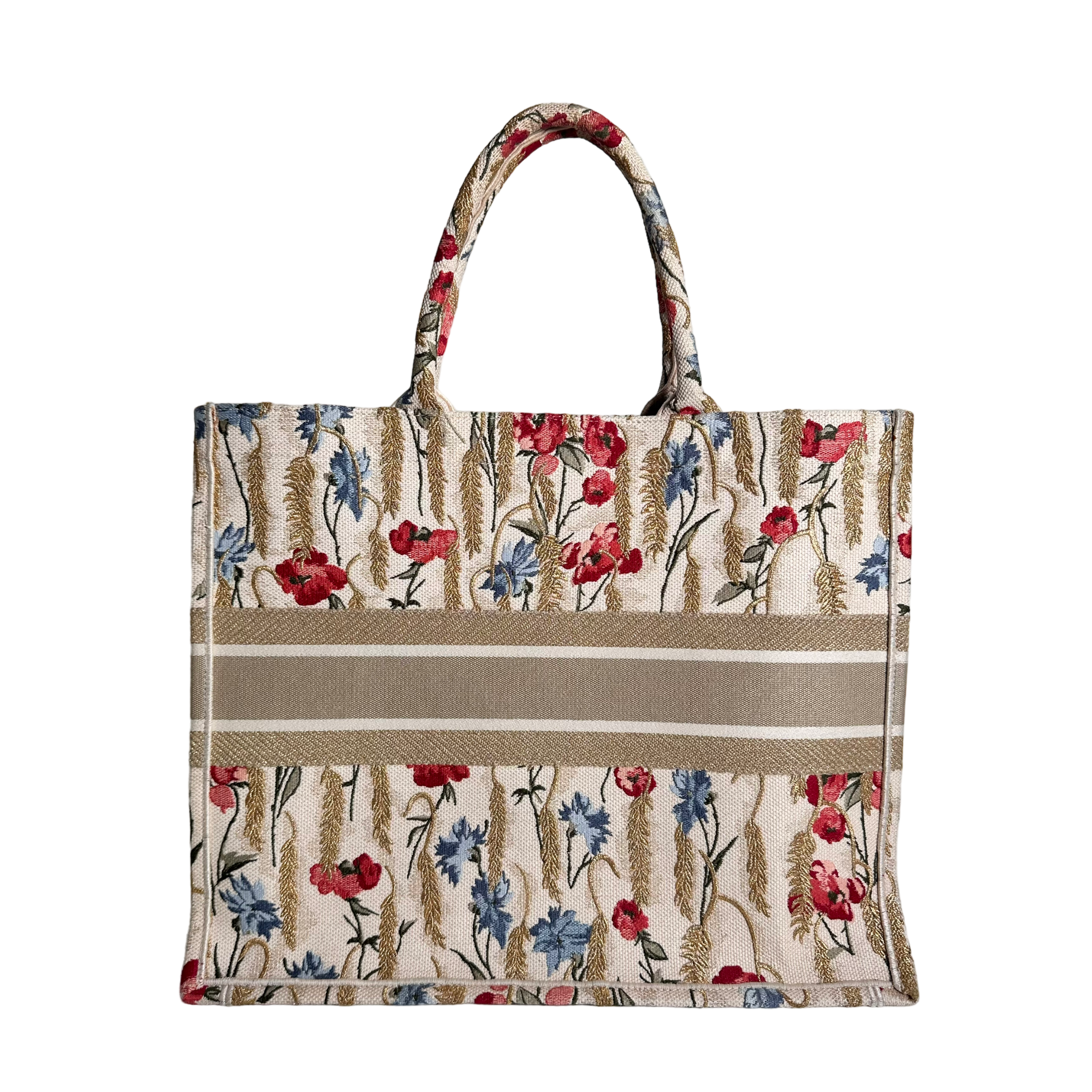 Medium Book Tote - Hibiscus Lunar New Year Edition
