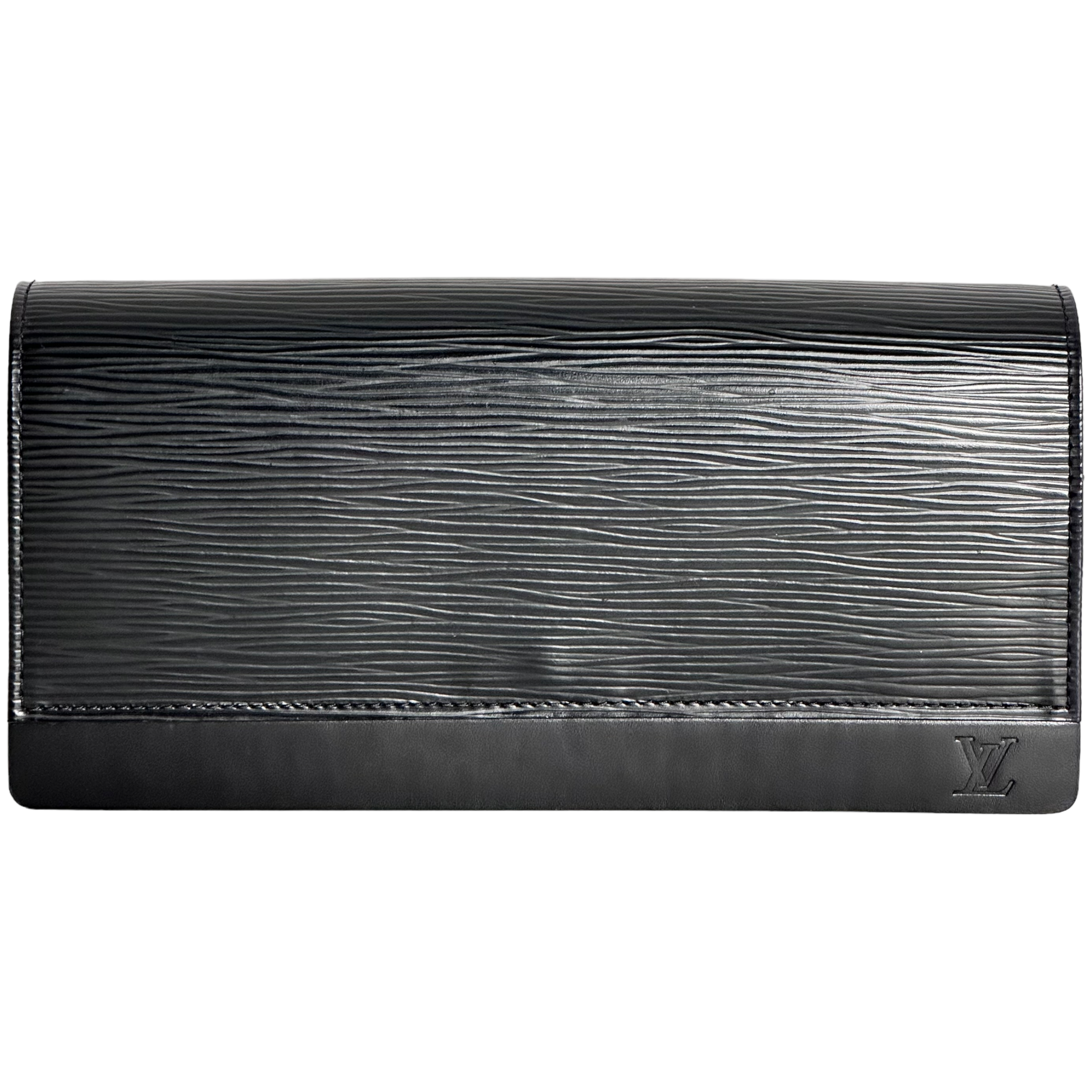 Black Epi Clutch
