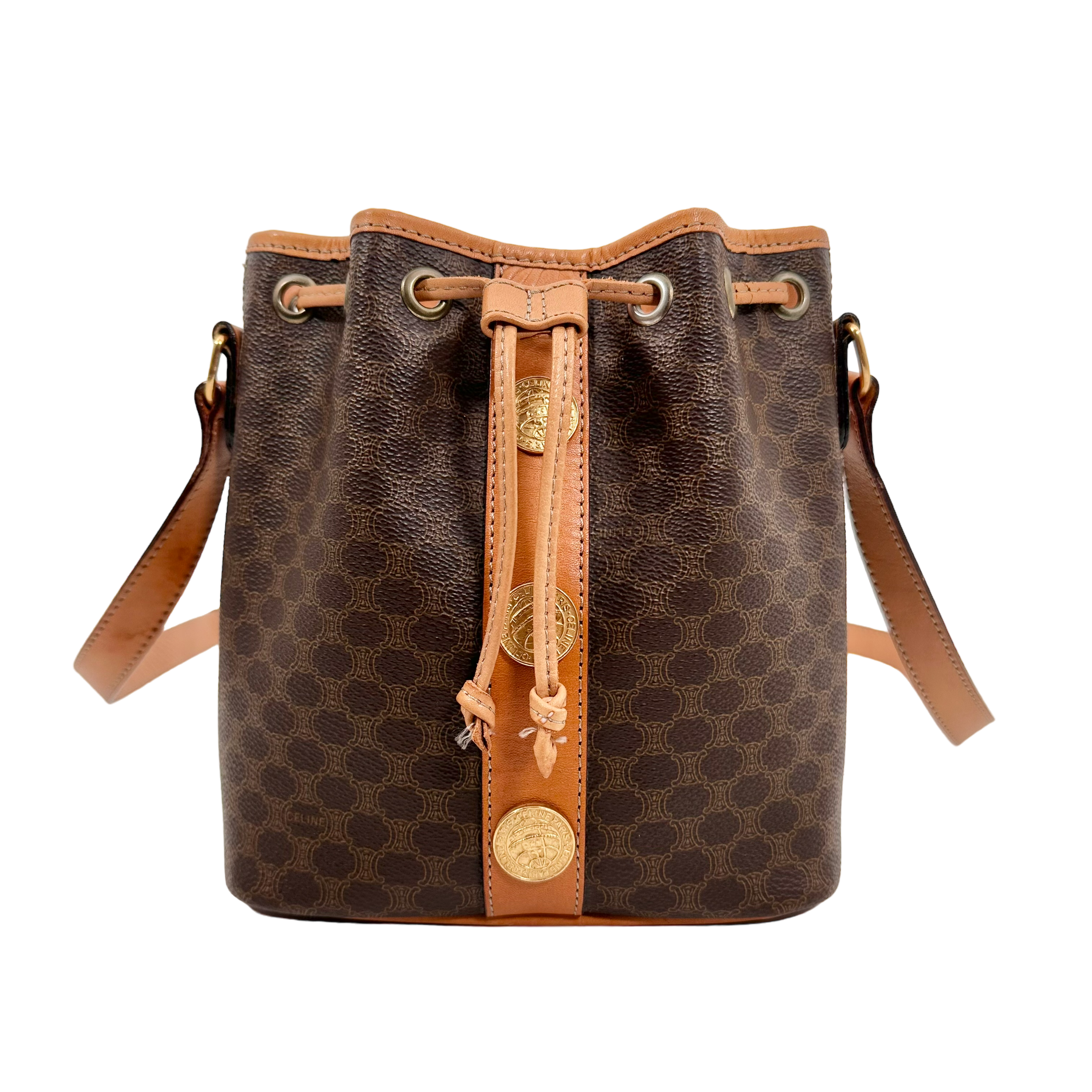 Vintage Small Bucket Bag