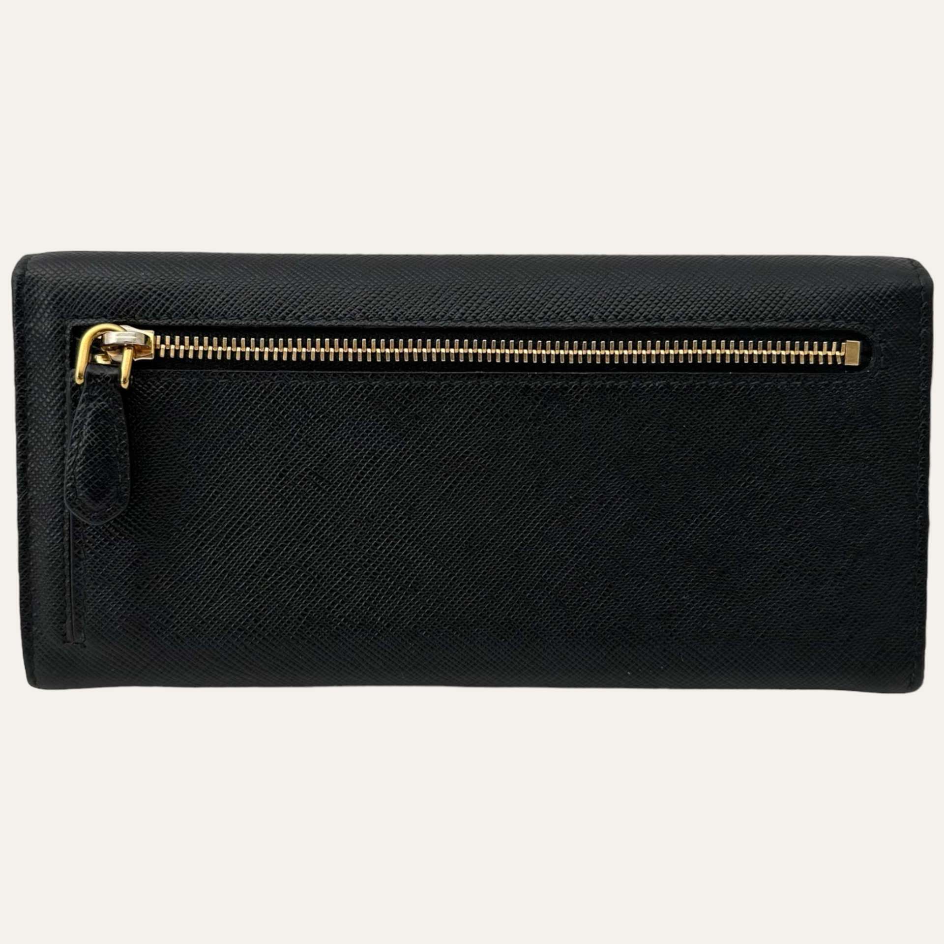 Saffiano Double Snap Wallet