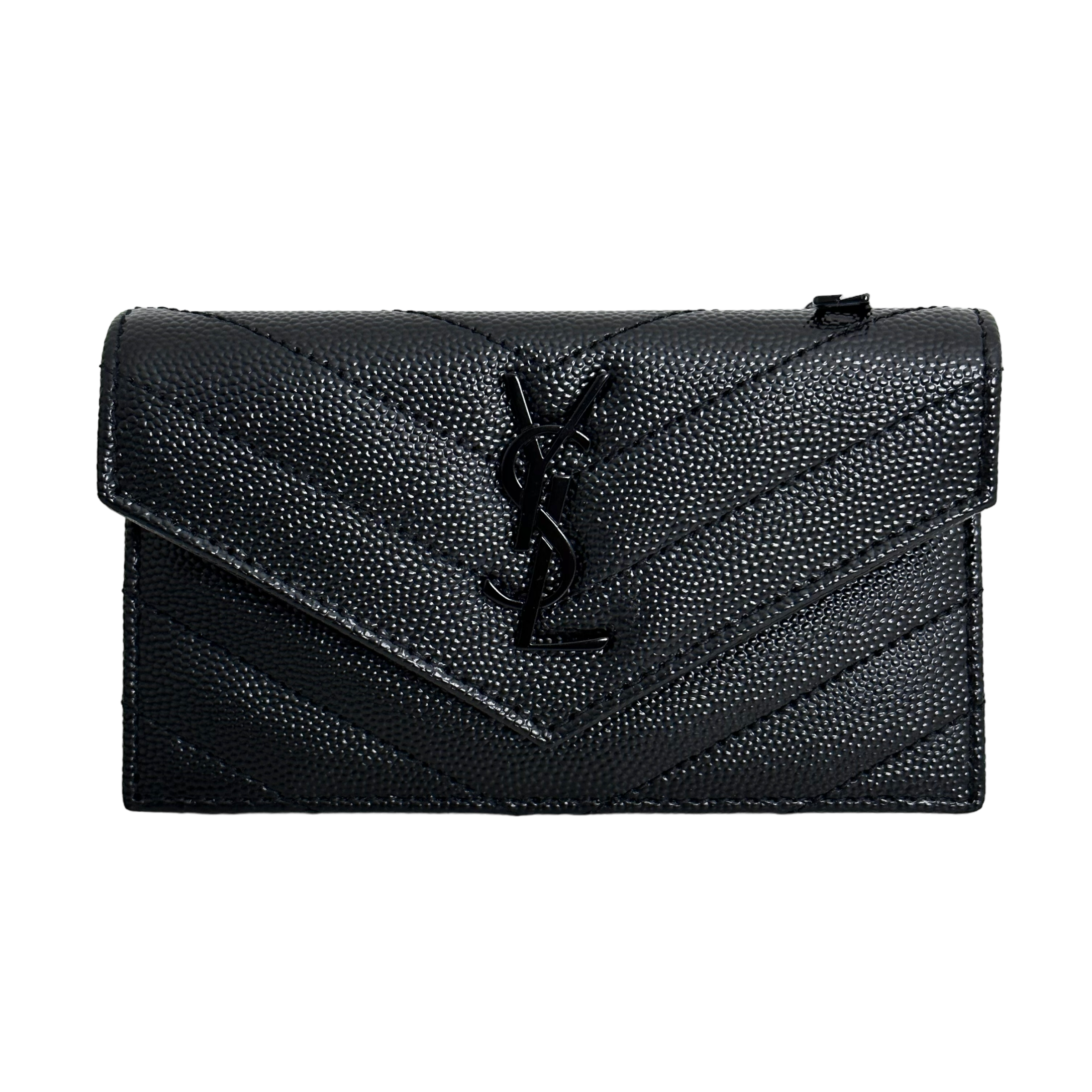 Cassandre Matelassé Fragments Flap Card Case
