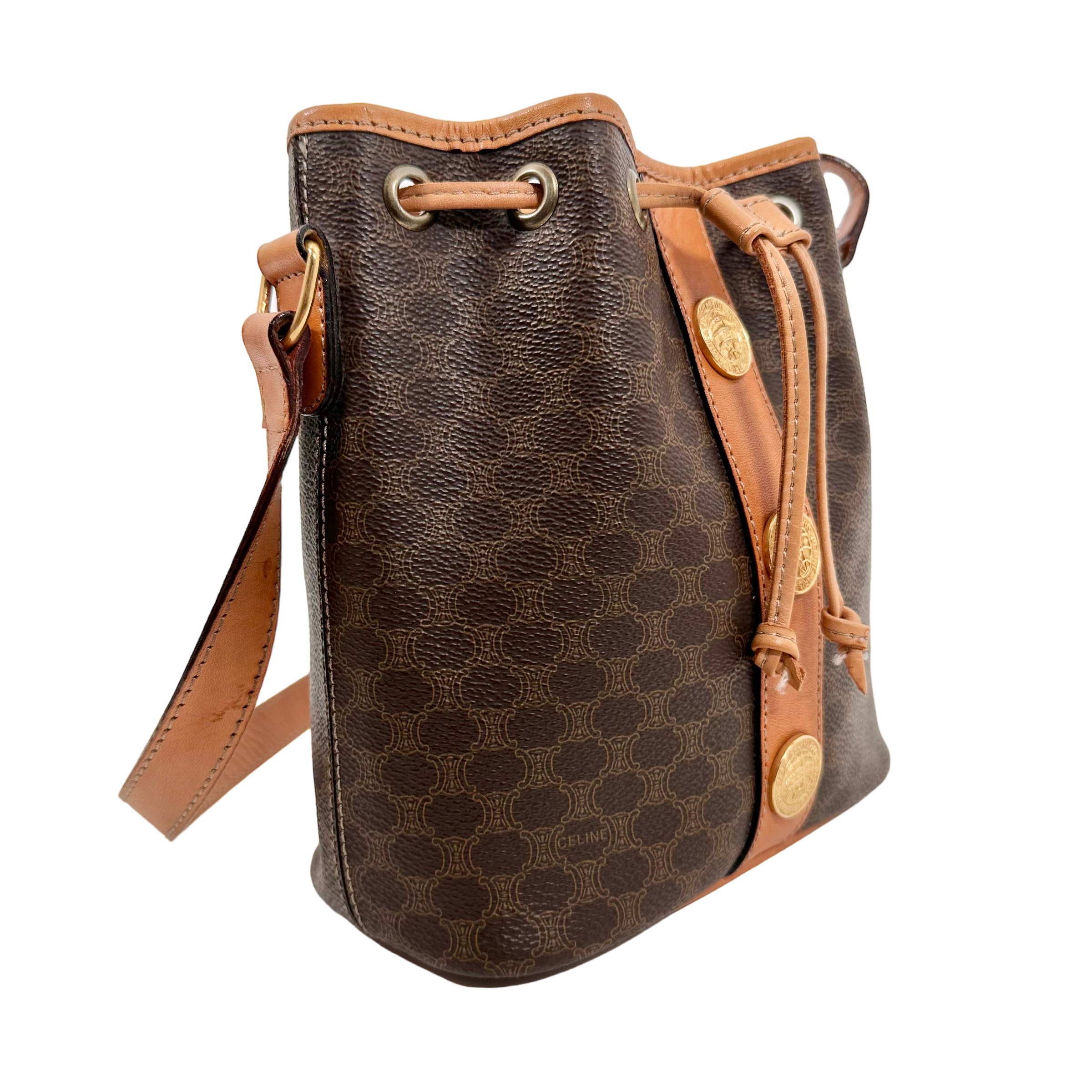 Vintage Small Bucket Bag