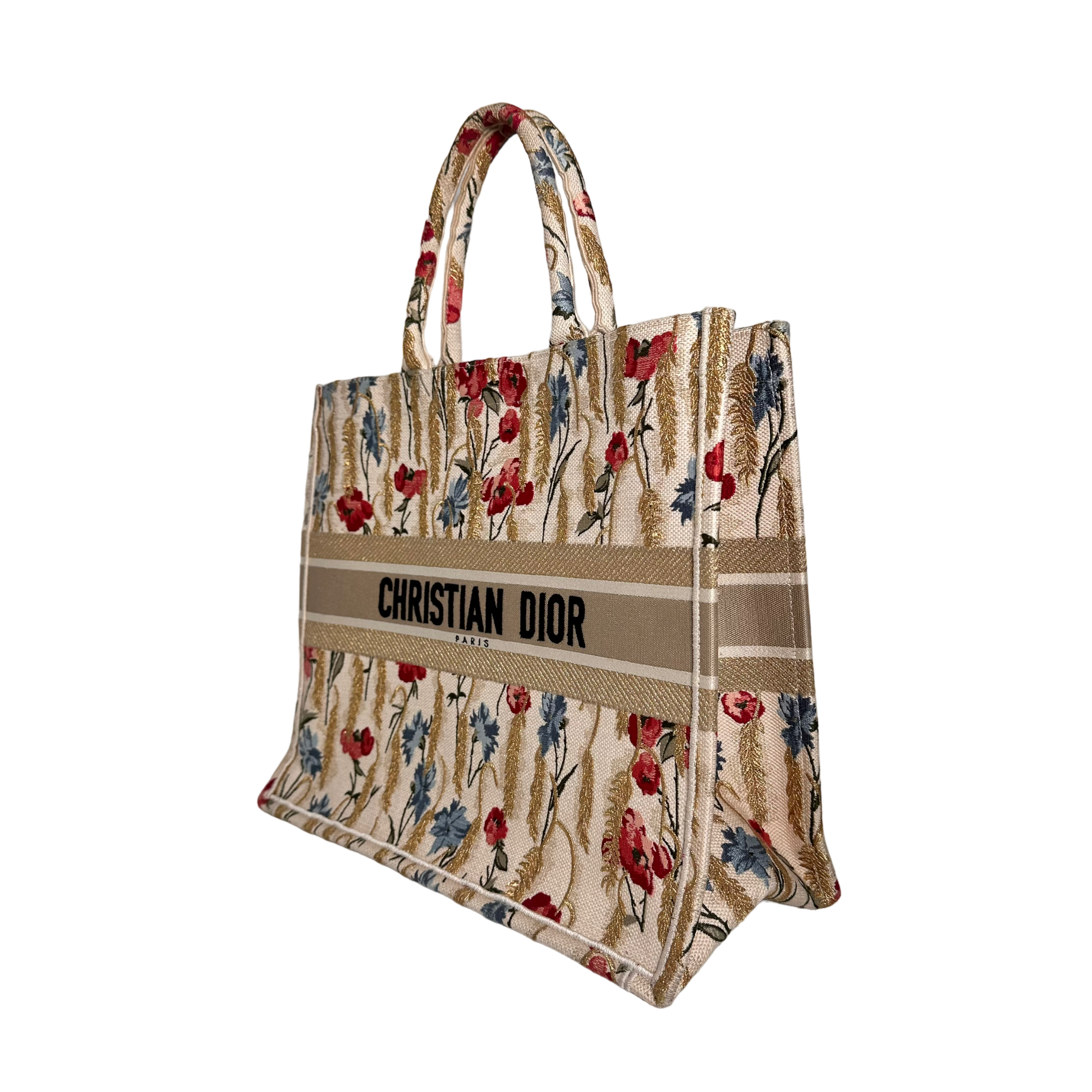 Medium Book Tote - Hibiscus Lunar New Year Edition