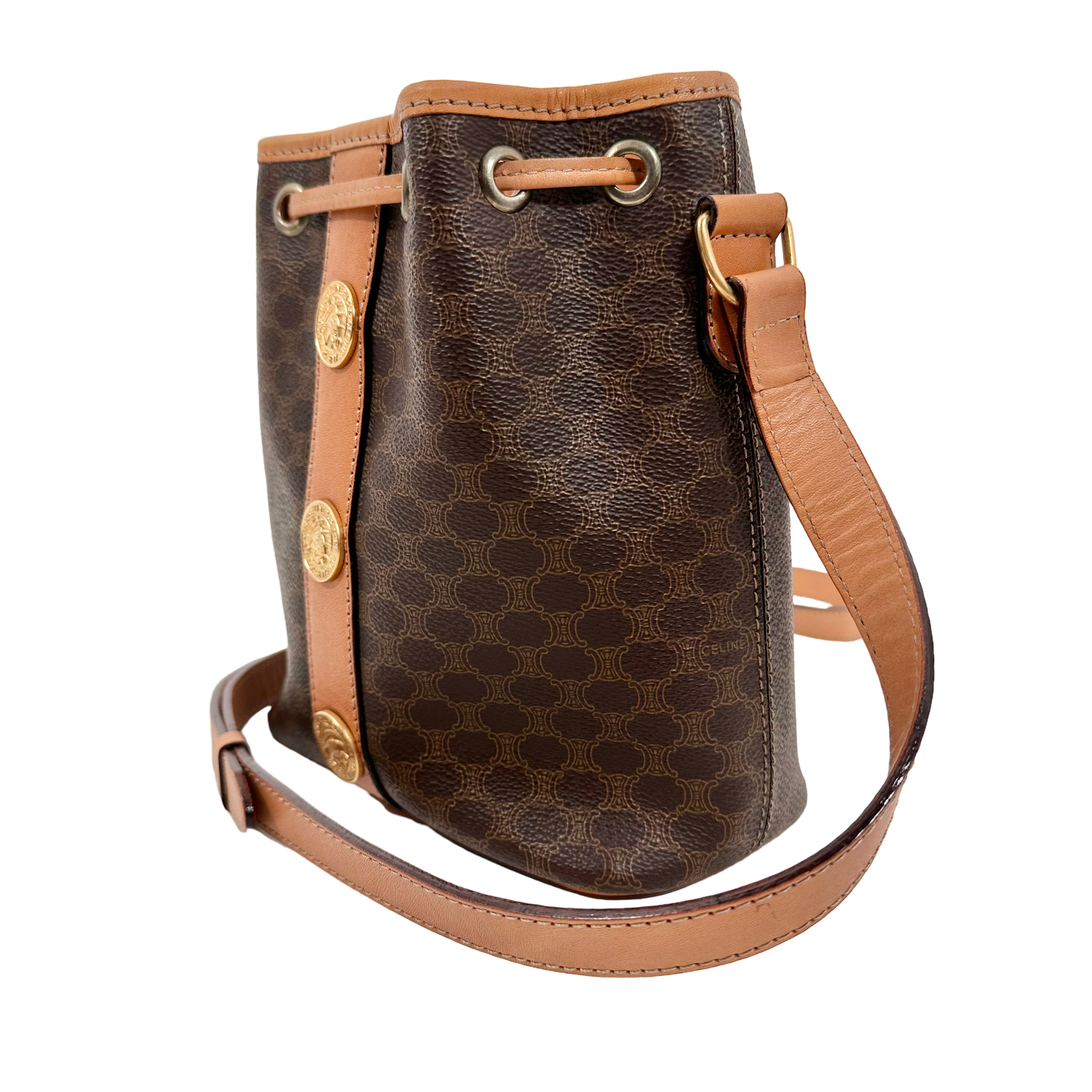 Vintage Small Bucket Bag