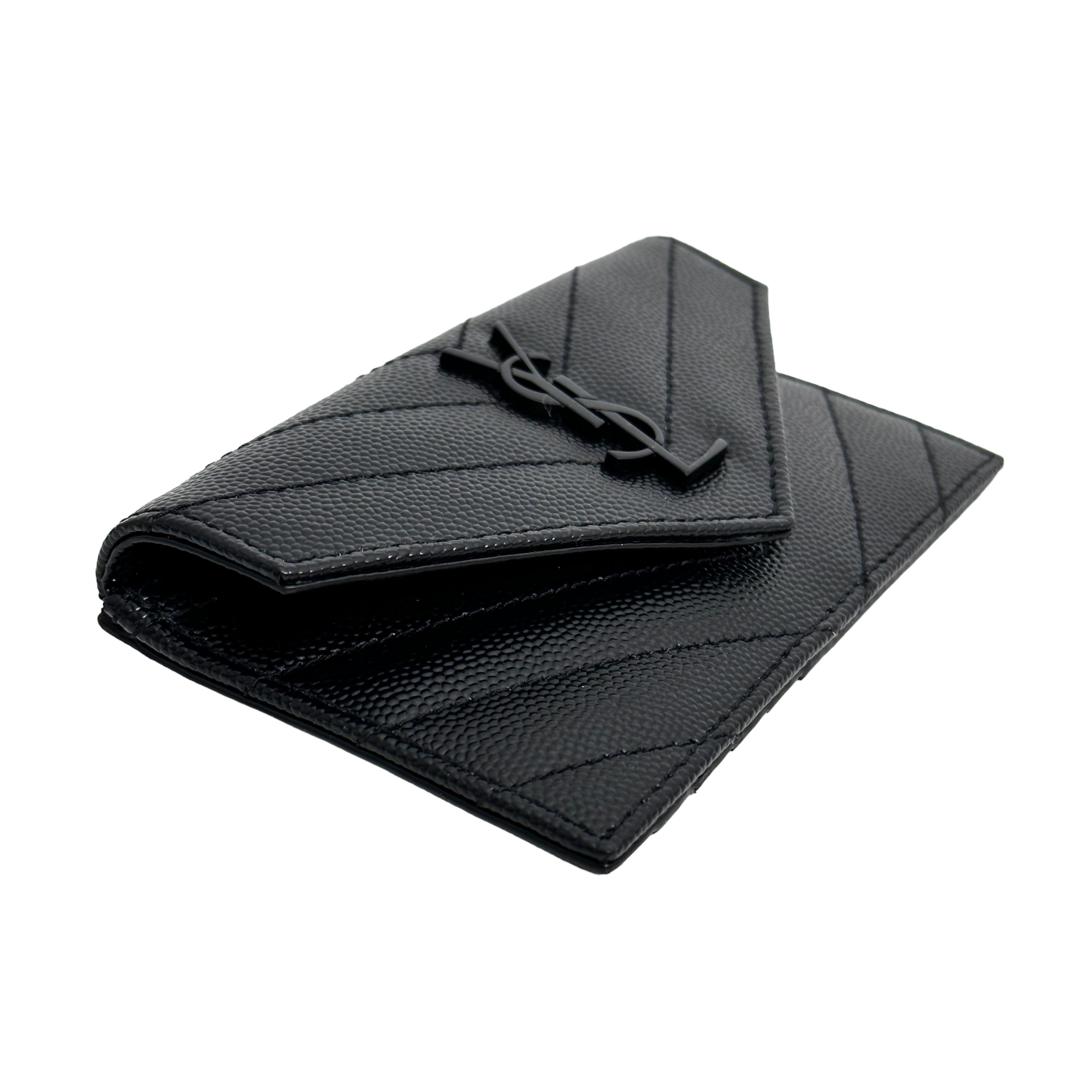Cassandre Matelassé Fragments Flap Card Case