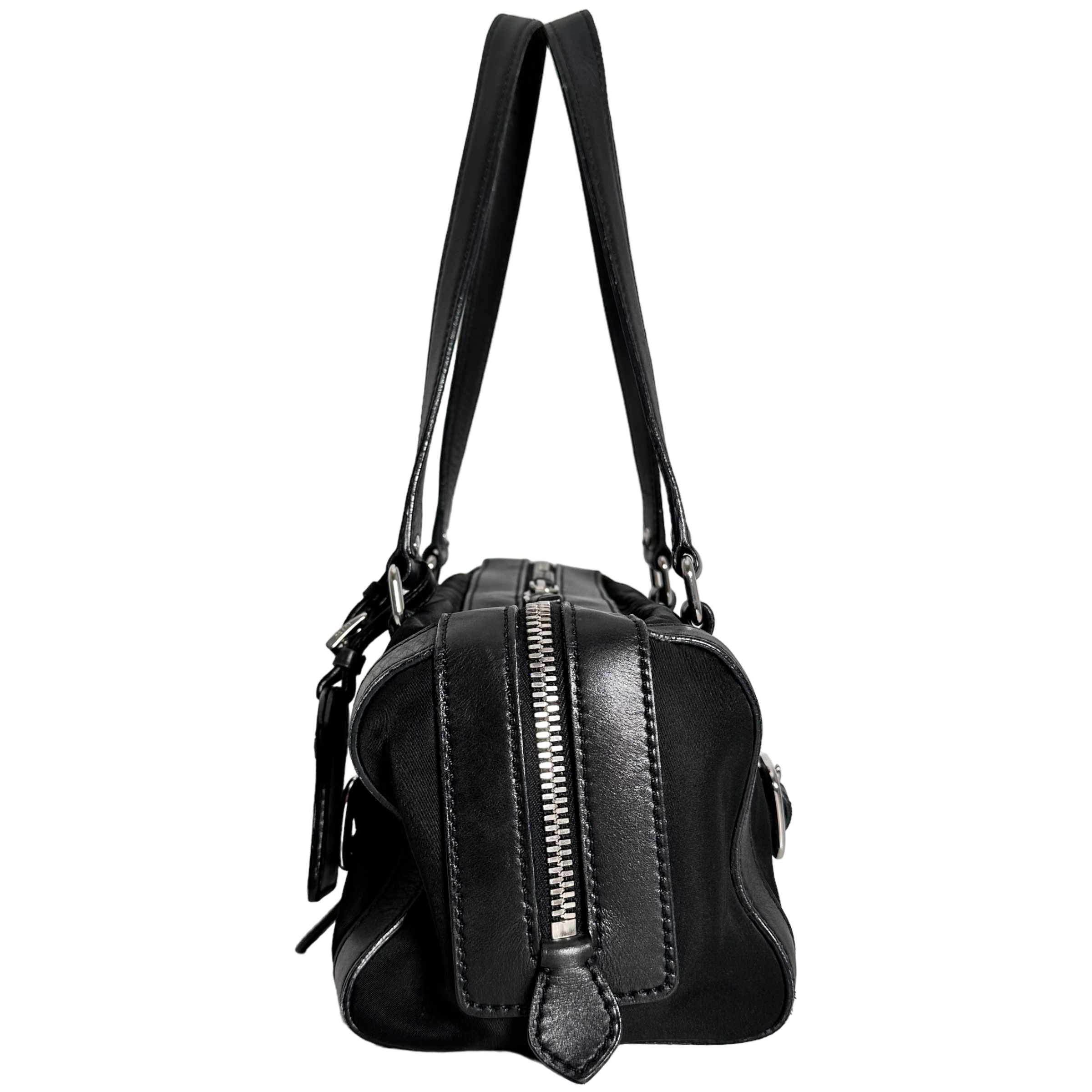 Nylon Buckle Shoulder Bag