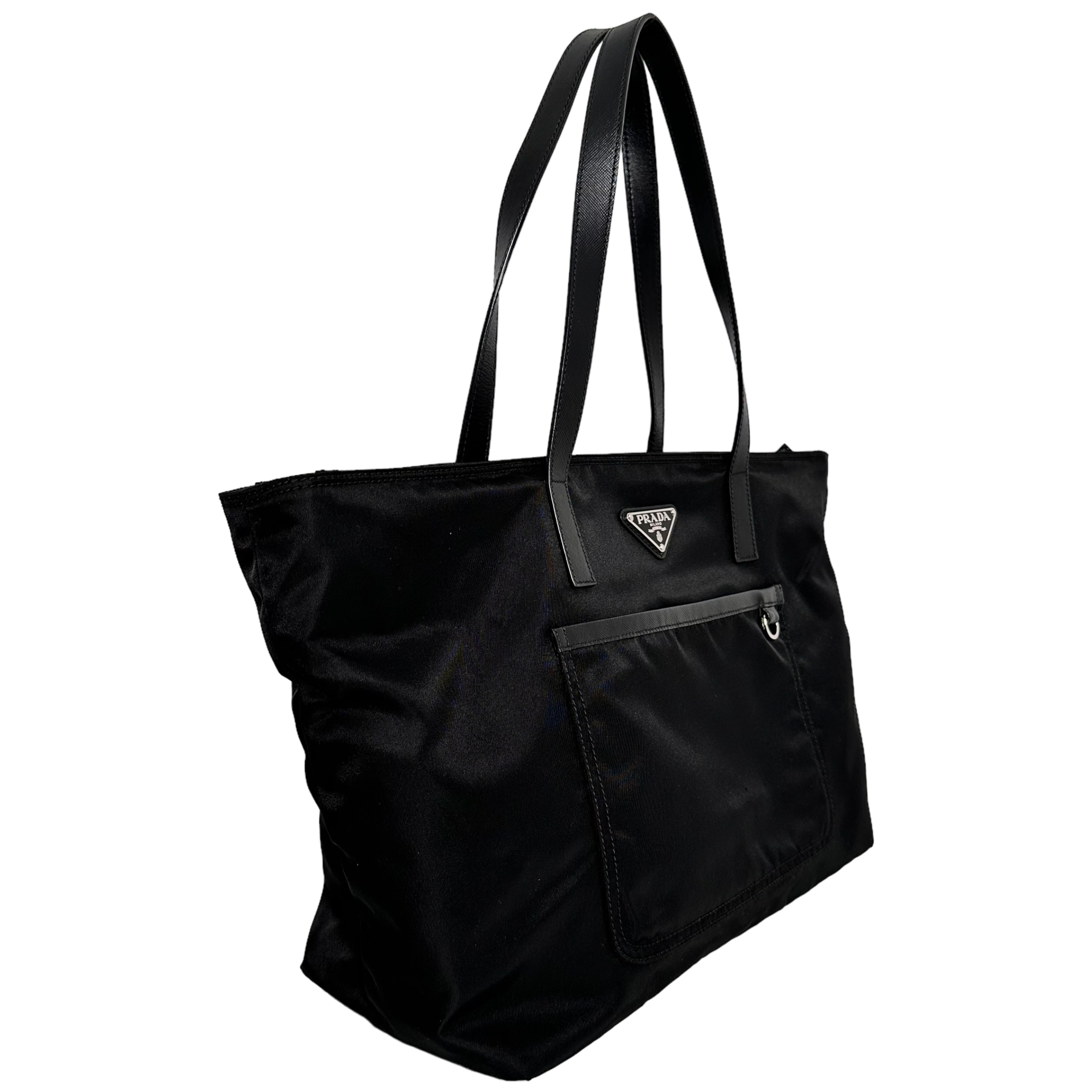 Medium Nylon Tessuto Tote