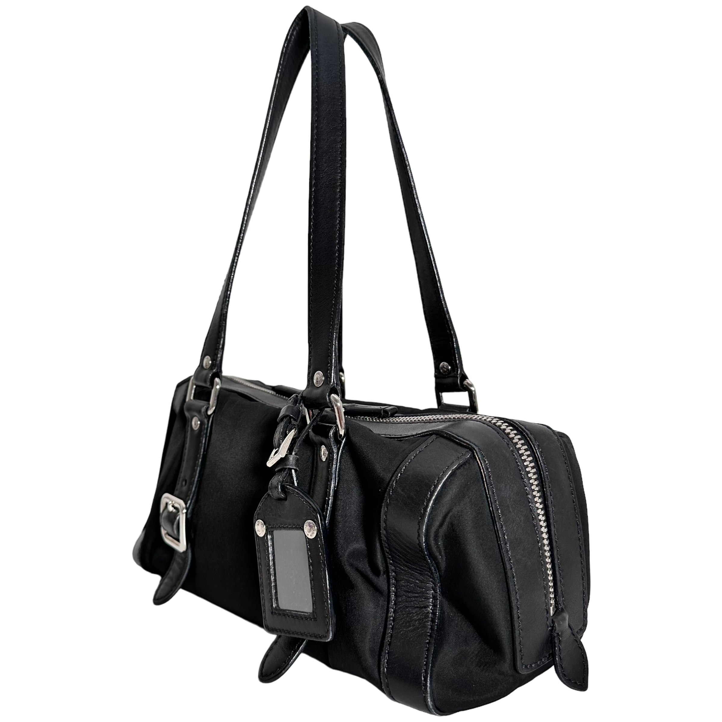 Nylon Buckle Shoulder Bag