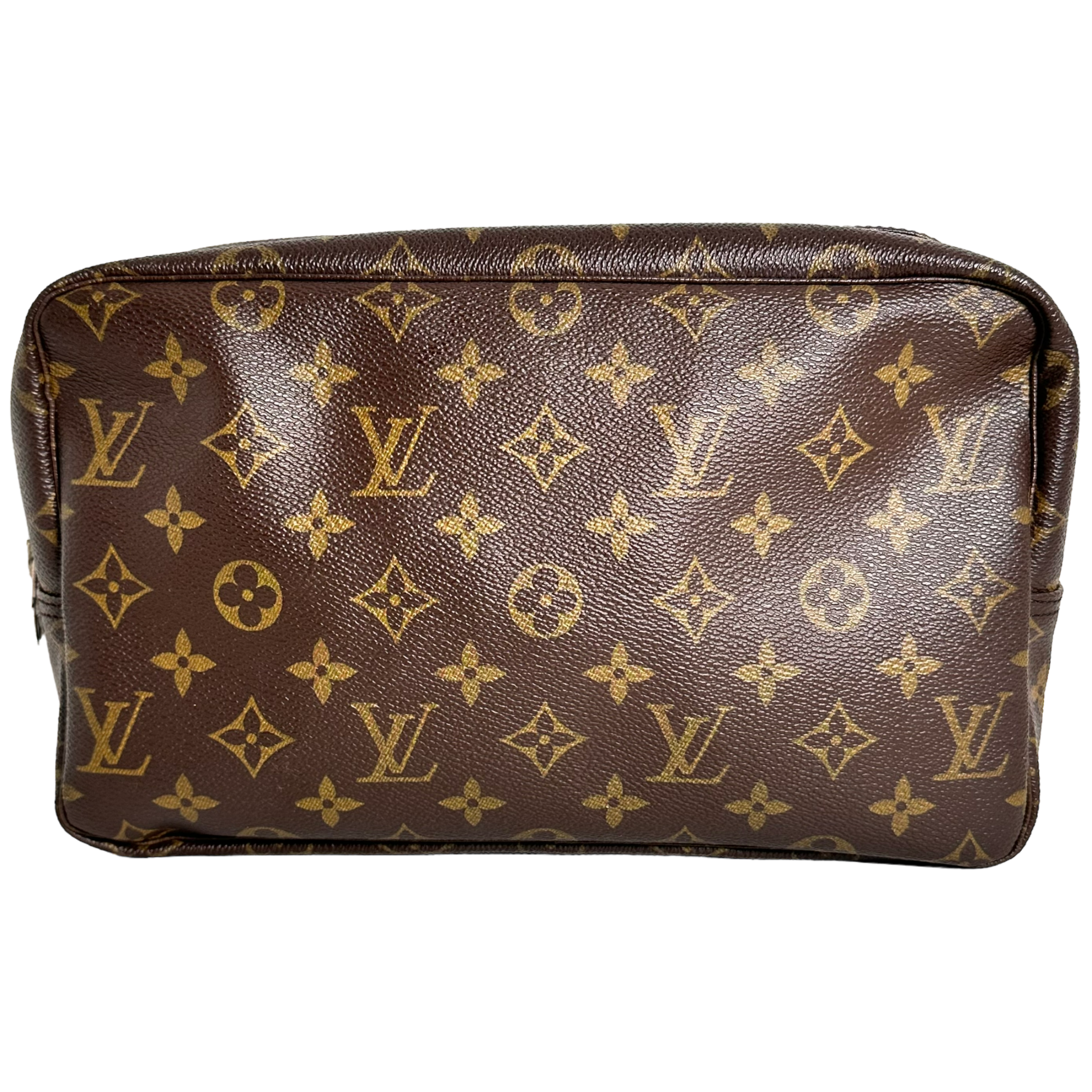 Monogram Trousse Toilette 28 & Monogram Key Holder BUNDLE