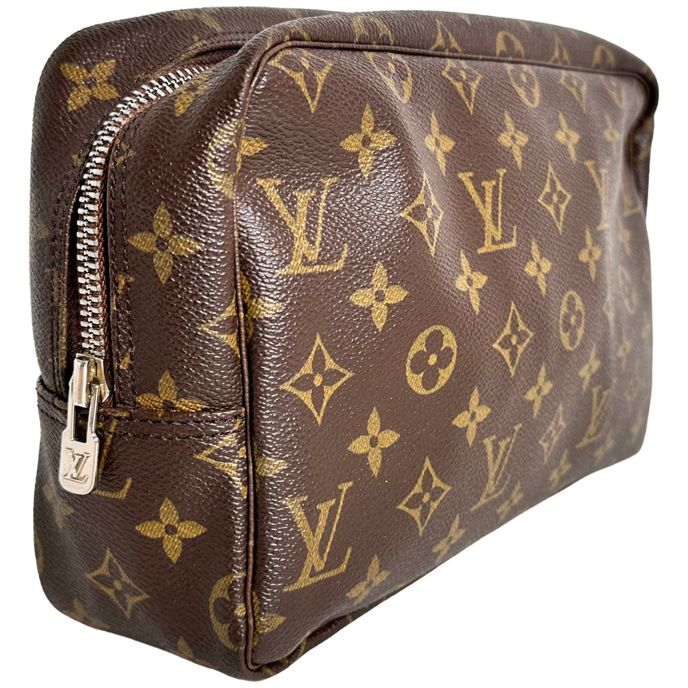 Monogram Trousse Toilette 28 & Monogram Key Holder BUNDLE