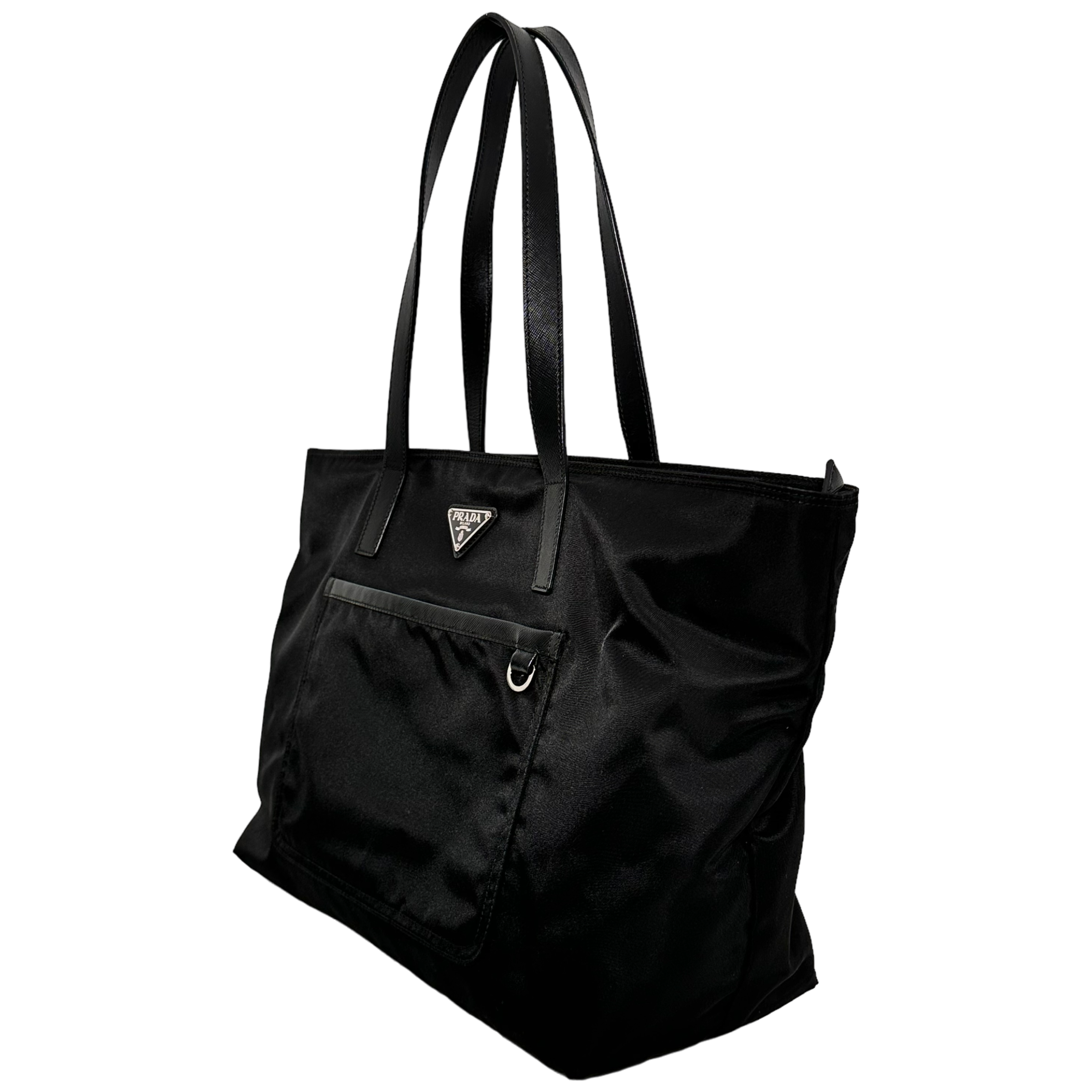 Medium Nylon Tessuto Tote