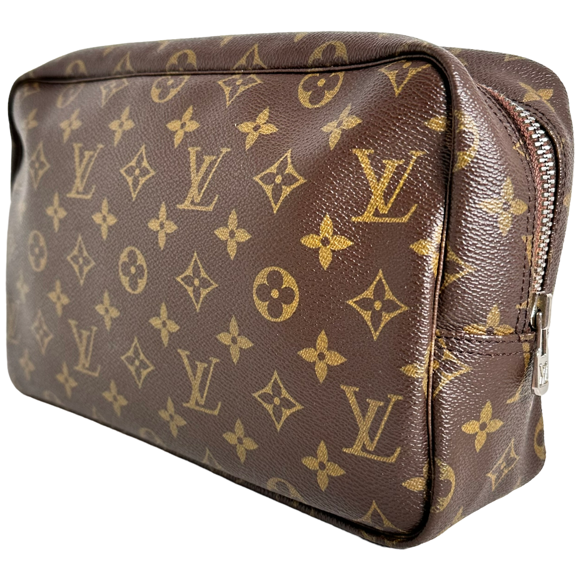 Monogram Trousse Toilette 28 & Monogram Key Holder BUNDLE