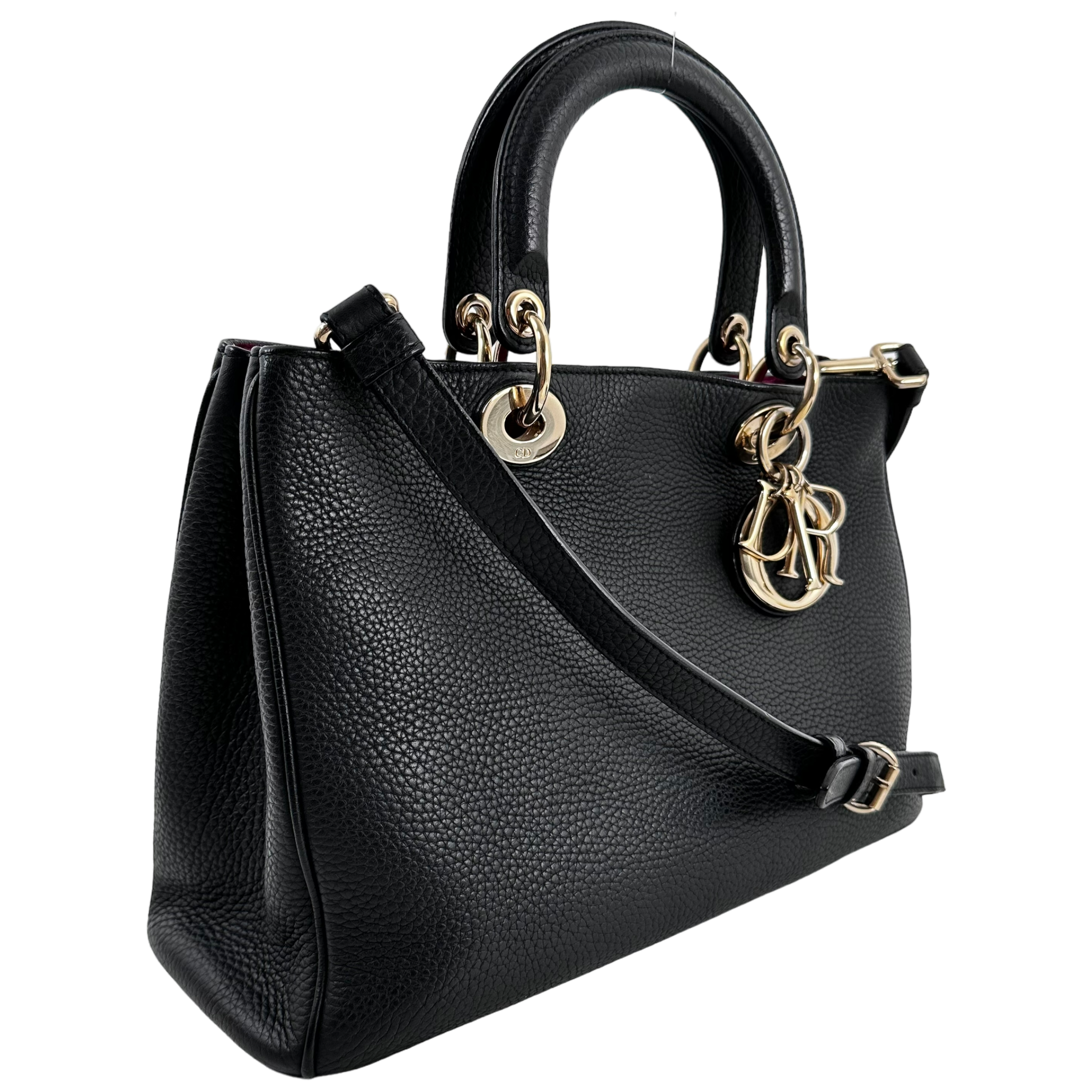 Large Diorissimo Rose Bag