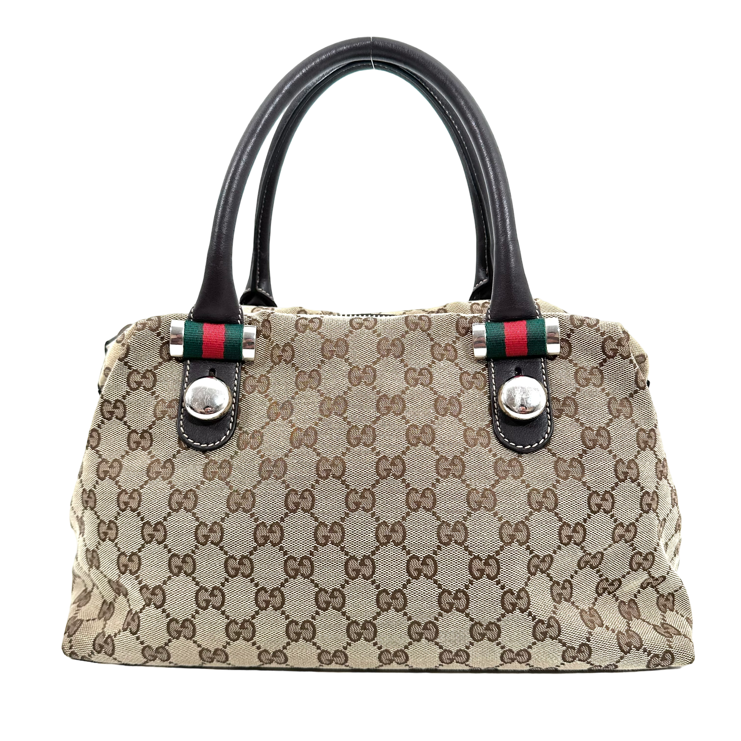 Vintage GG Canvas Handbag