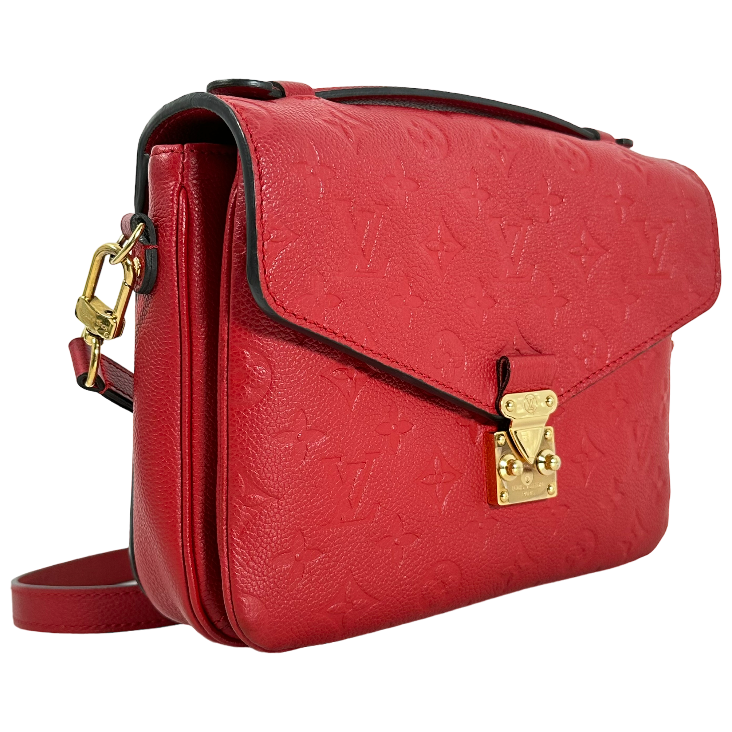 Red Monogram Empreinte Pochette Métis