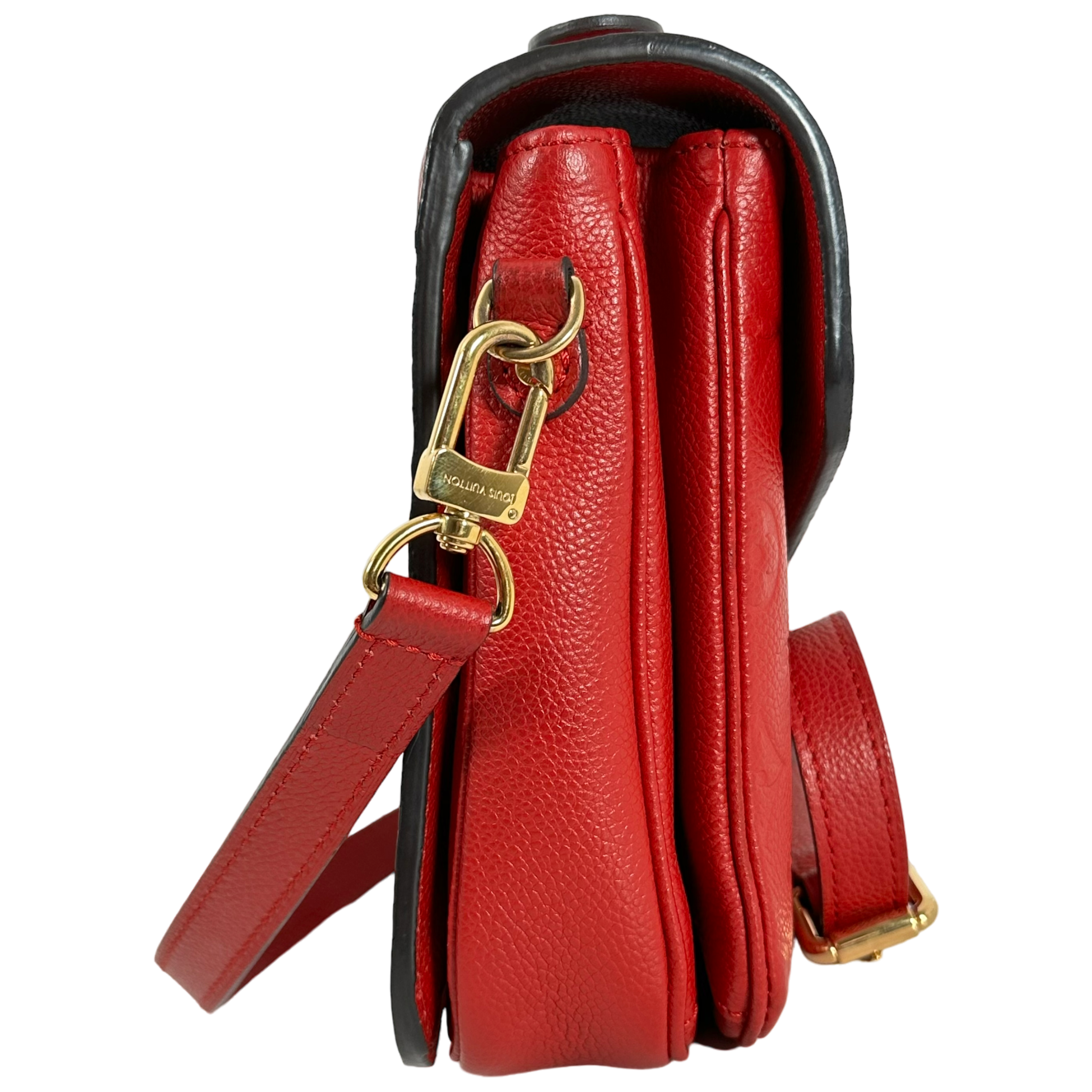 Red Monogram Empreinte Pochette Métis