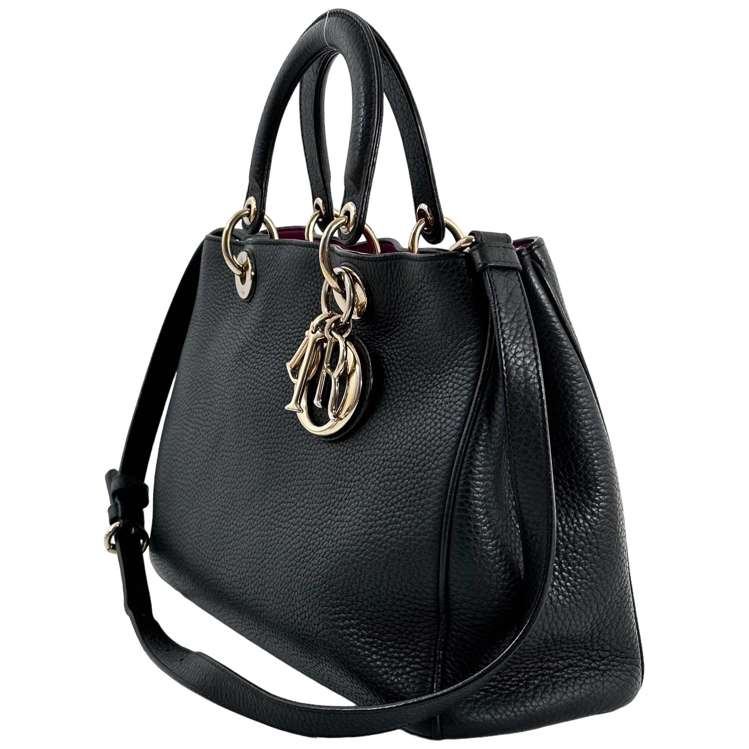 Large Diorissimo Rose Bag