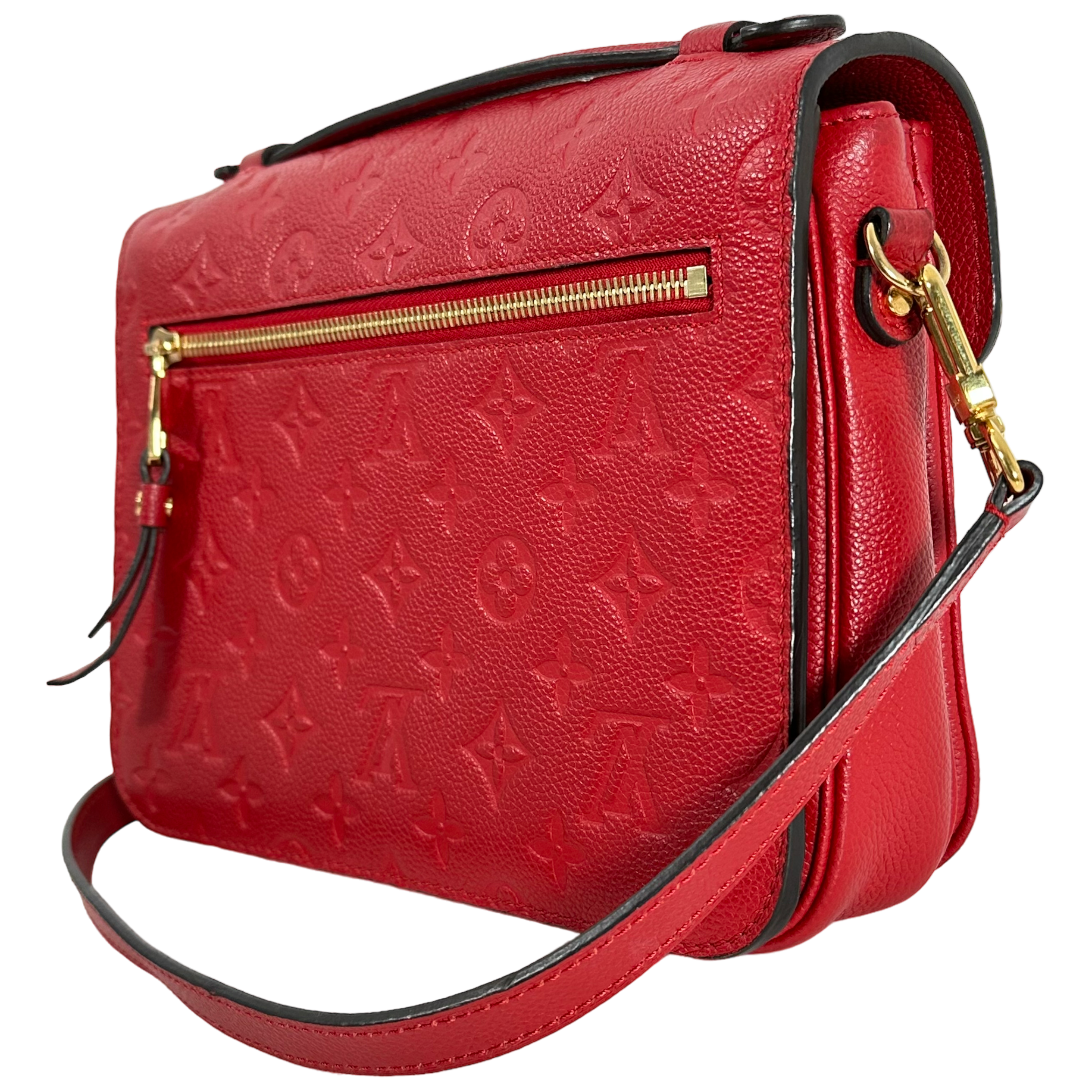 Red Monogram Empreinte Pochette Métis