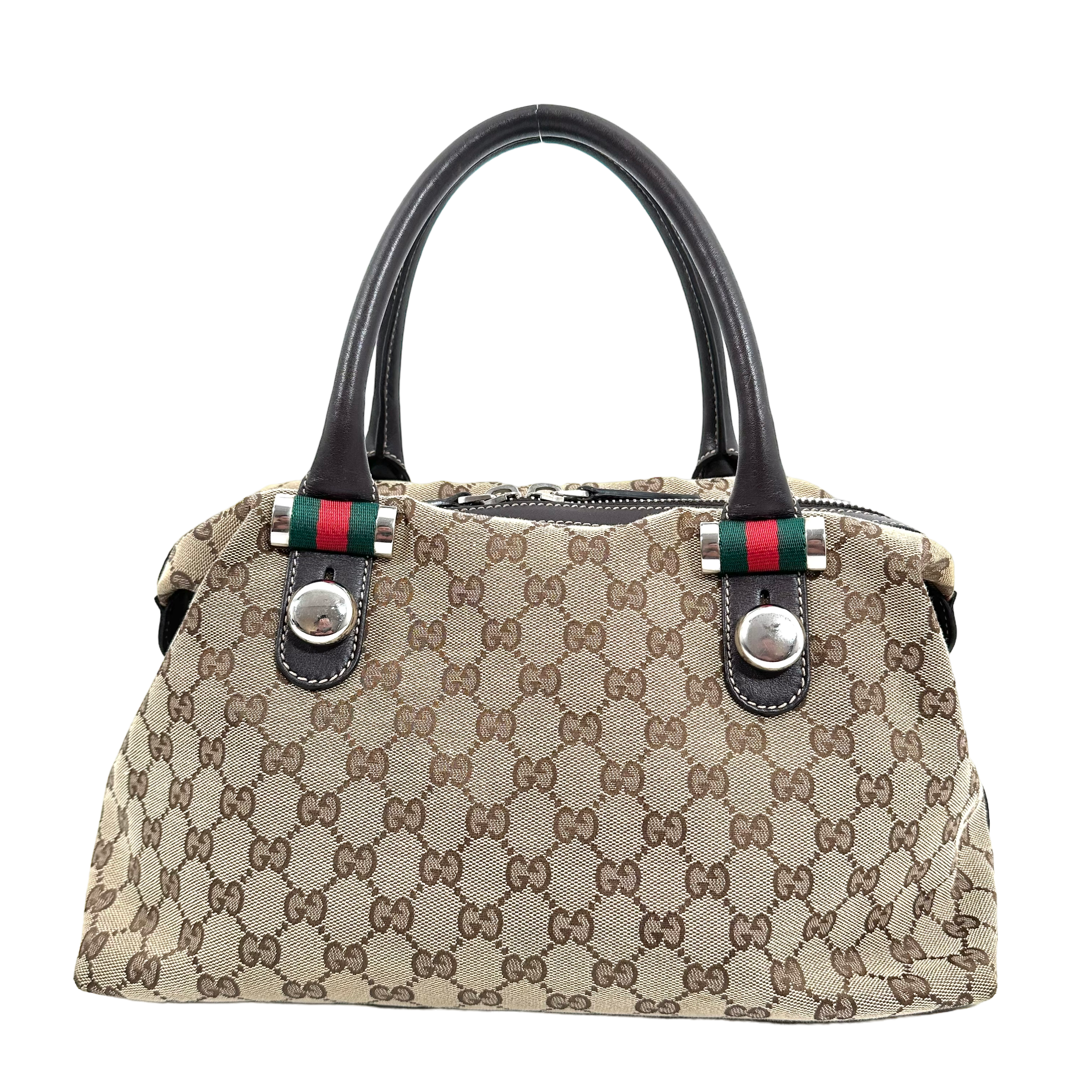 Vintage GG Canvas Handbag