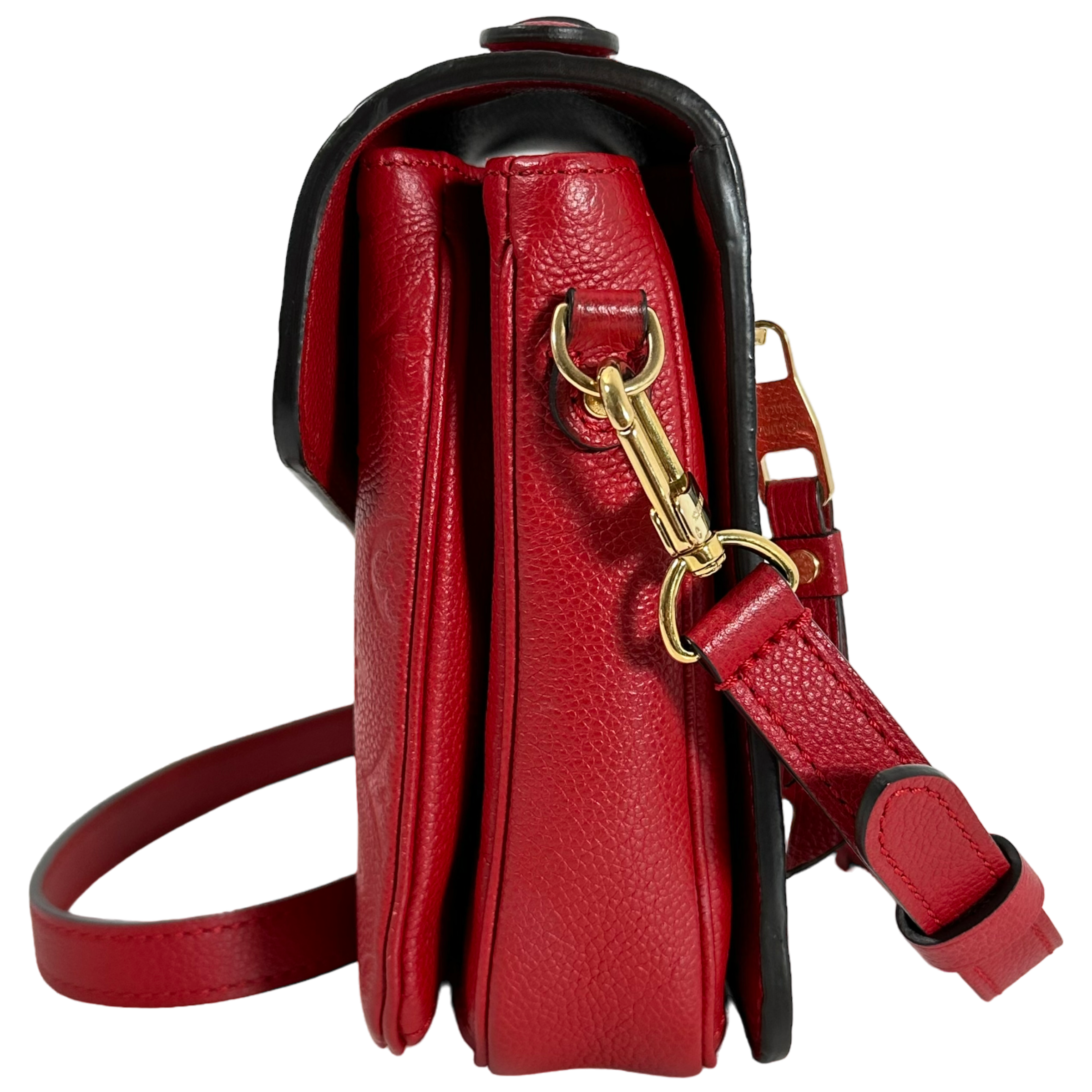 Red Monogram Empreinte Pochette Métis