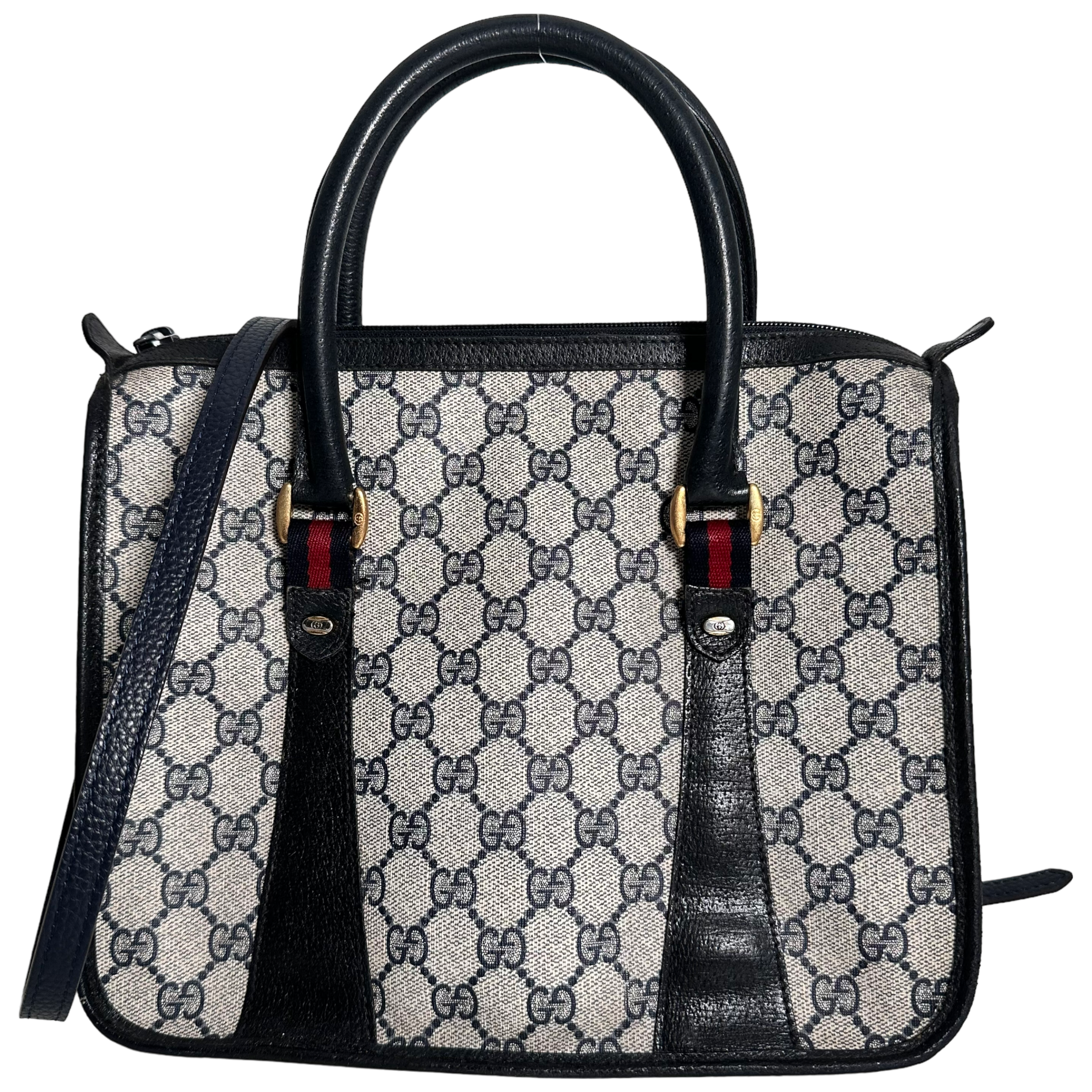 Vintage Navy Supreme Handbag