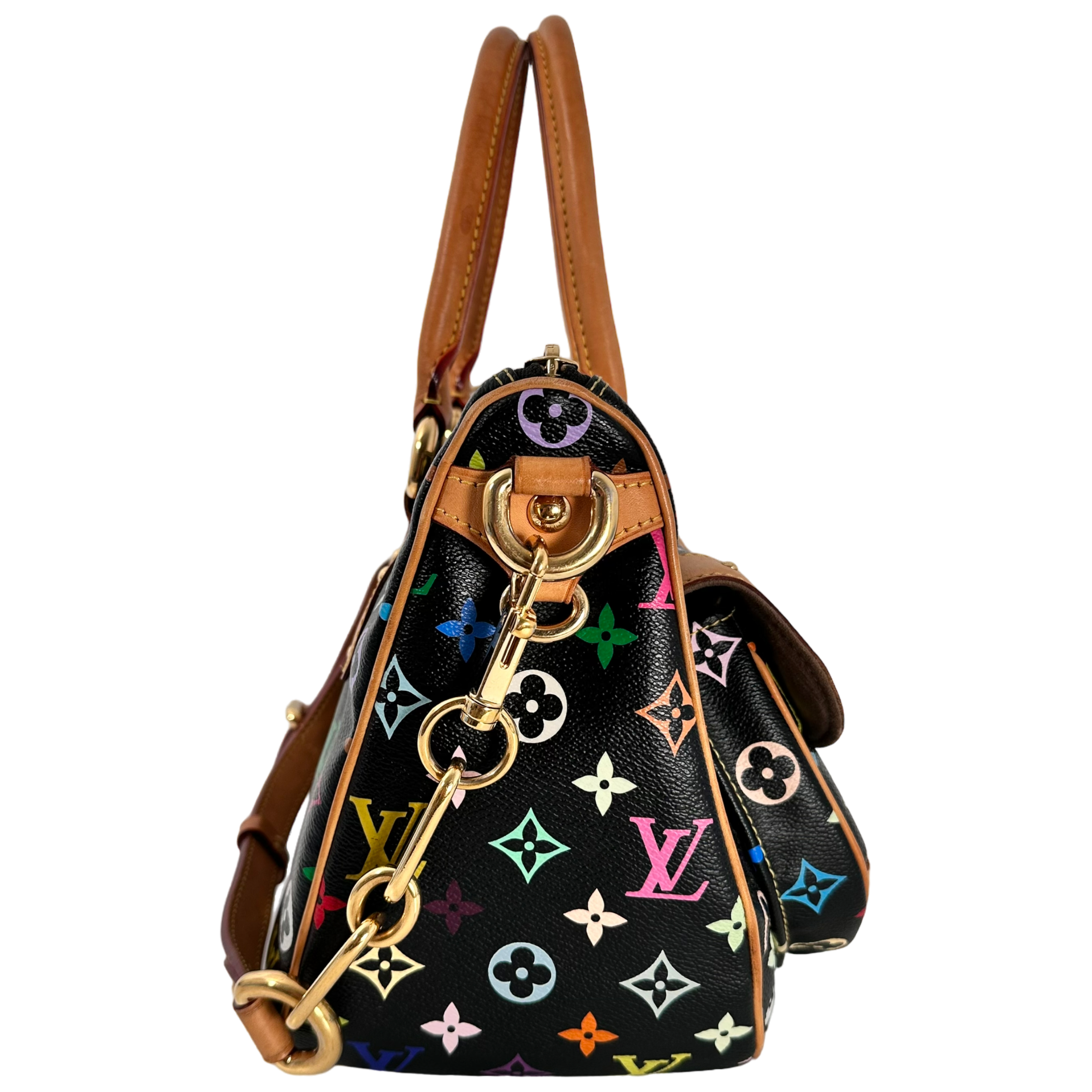 Black Multicolour Rita