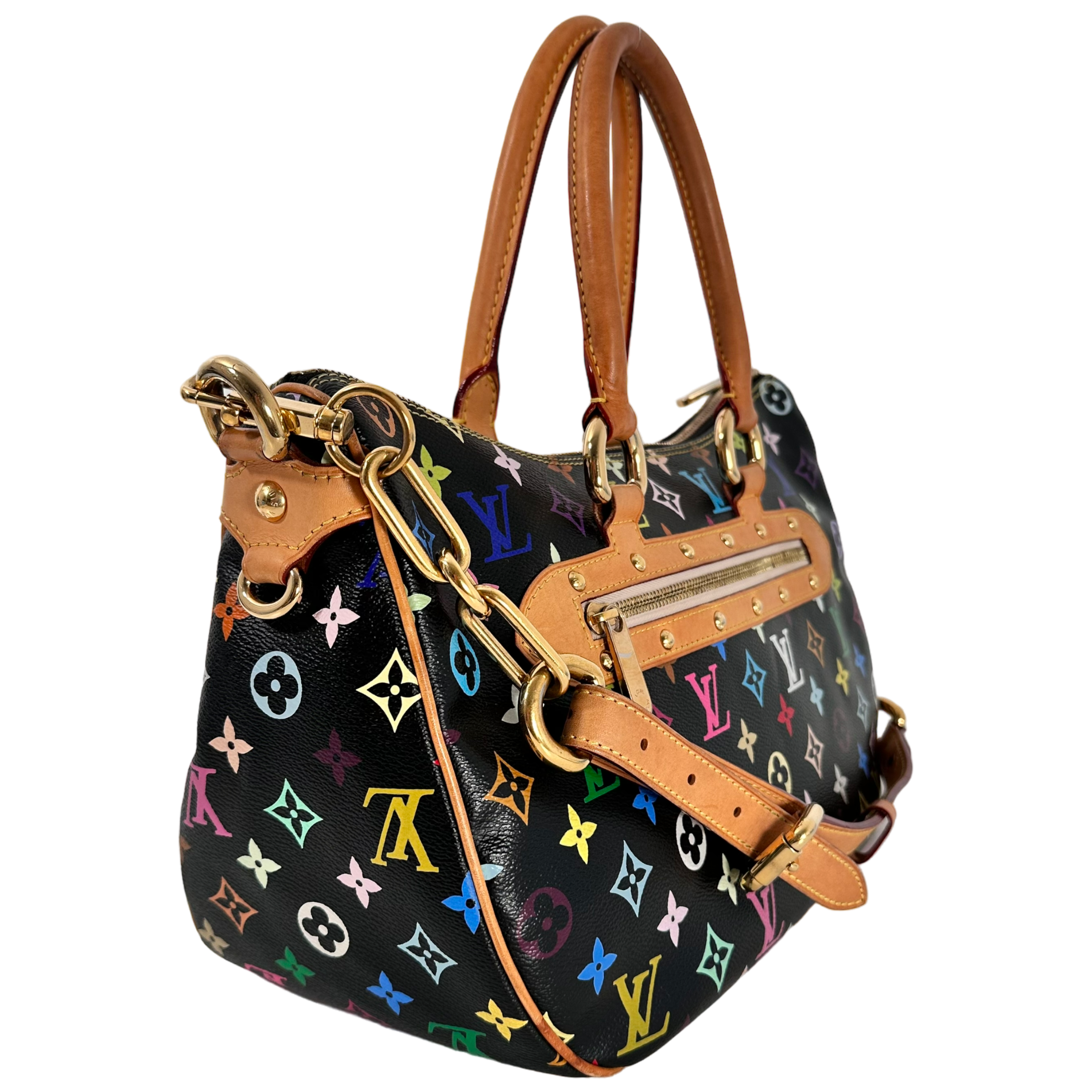 Black Multicolour Rita