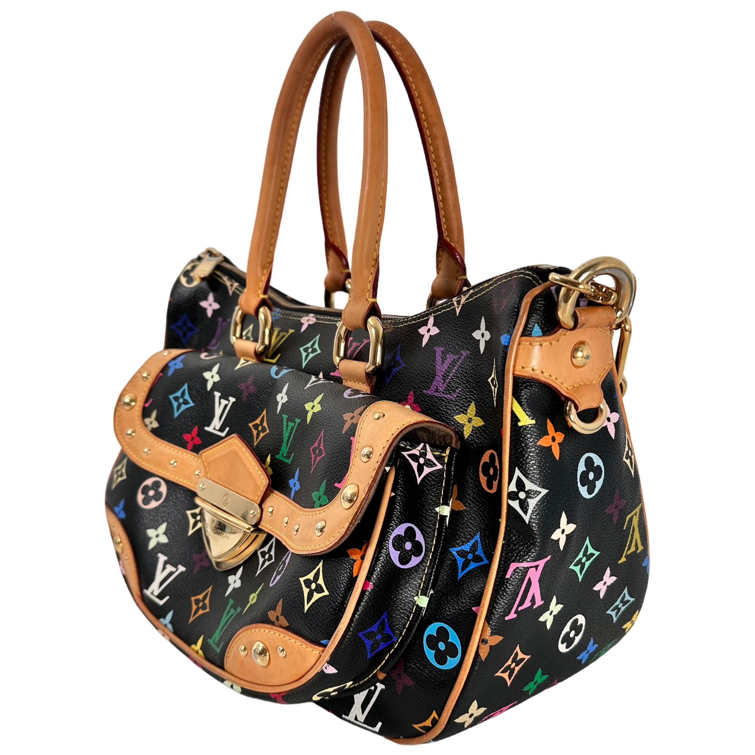 Black Multicolour Rita