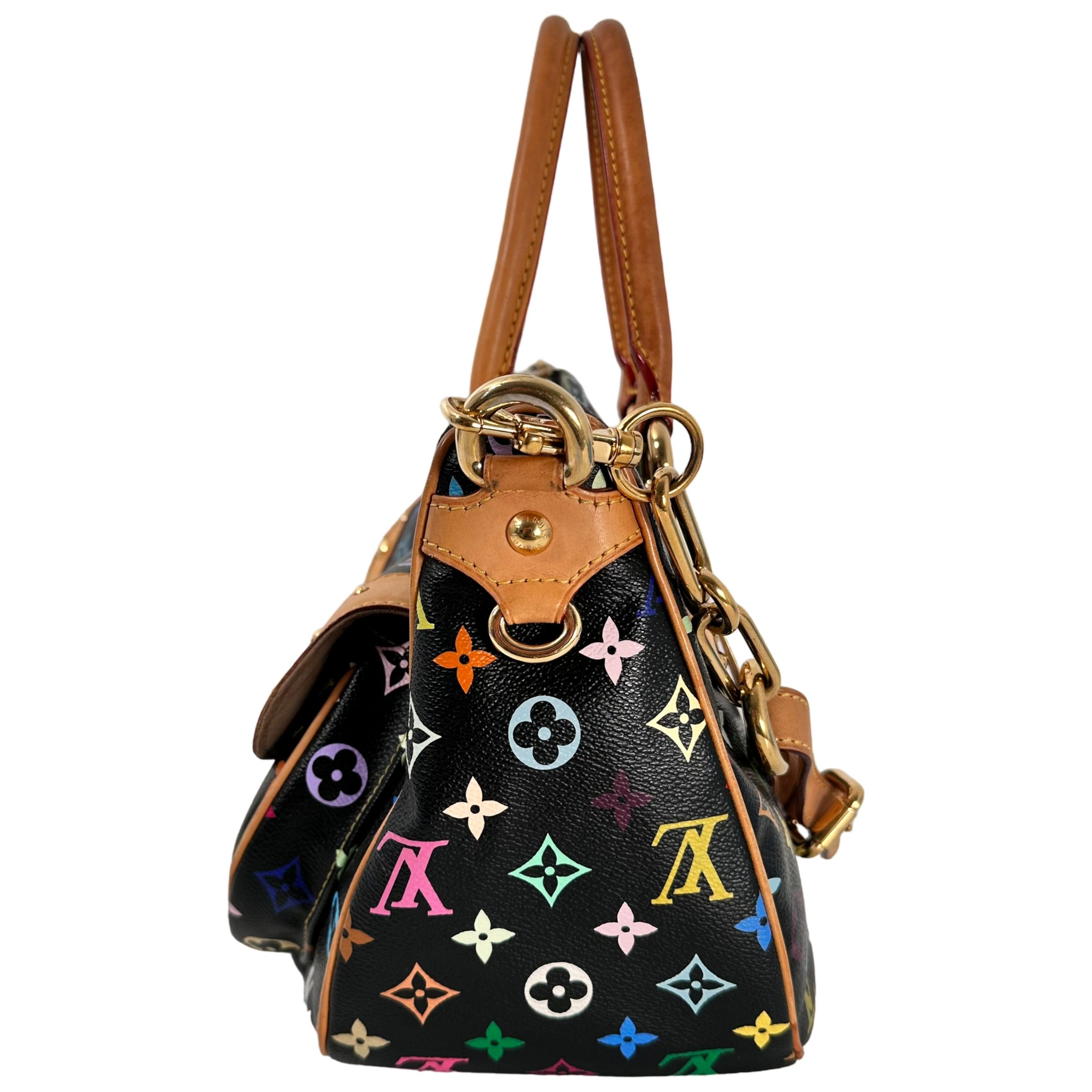 Black Multicolour Rita