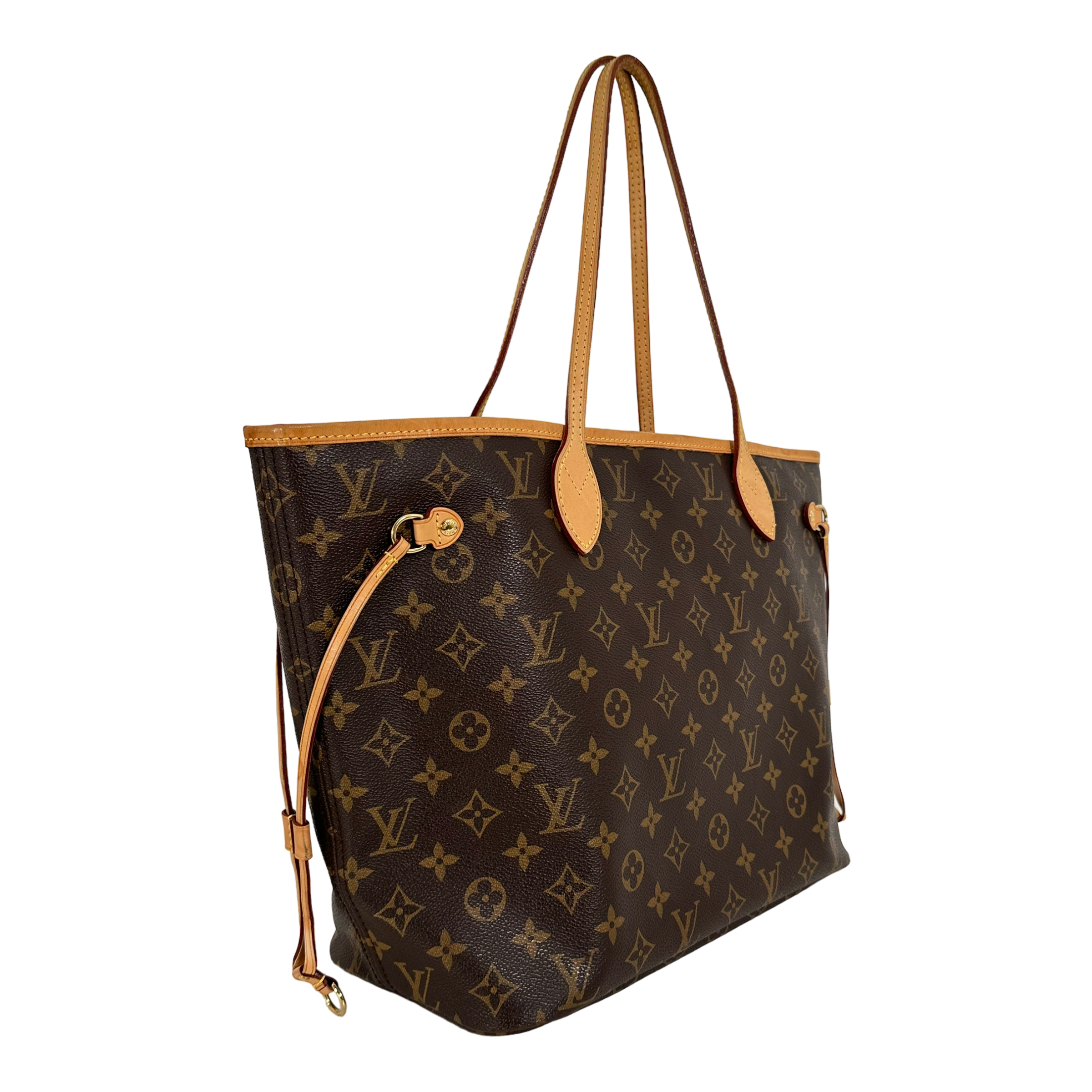 Monogram Neverfull MM - Peony w/ Pouch